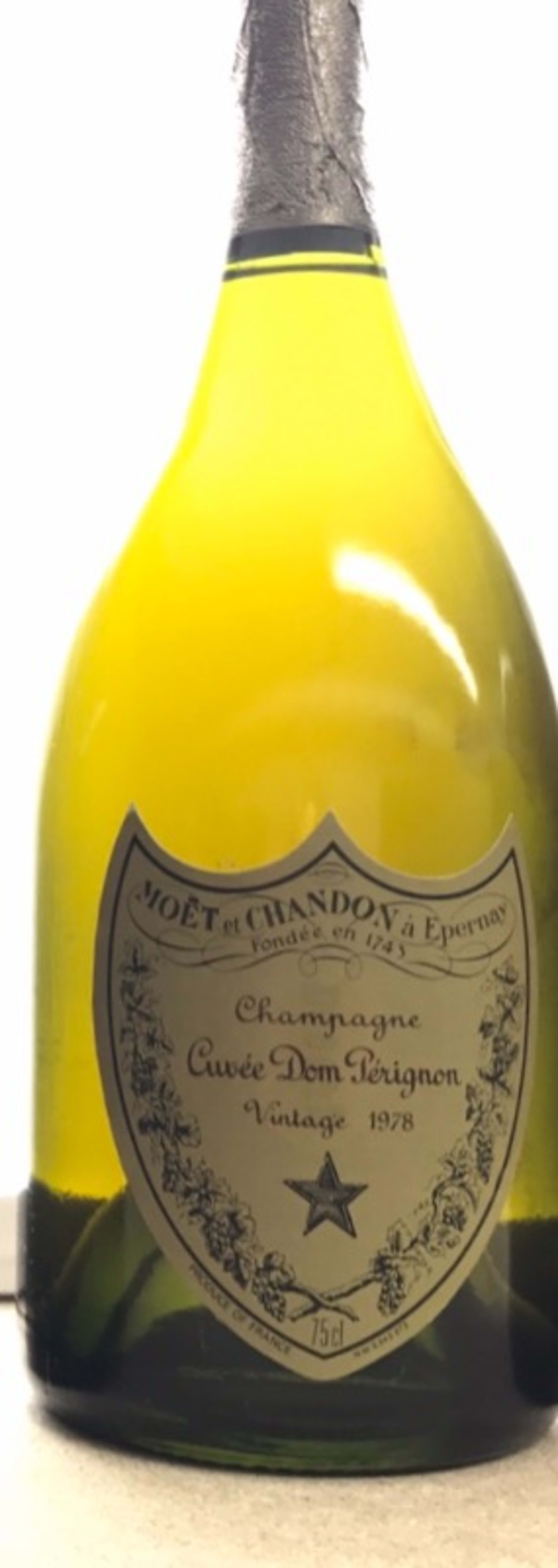 Dom Perignon, Moët et Chandon, Champagne, 1978
