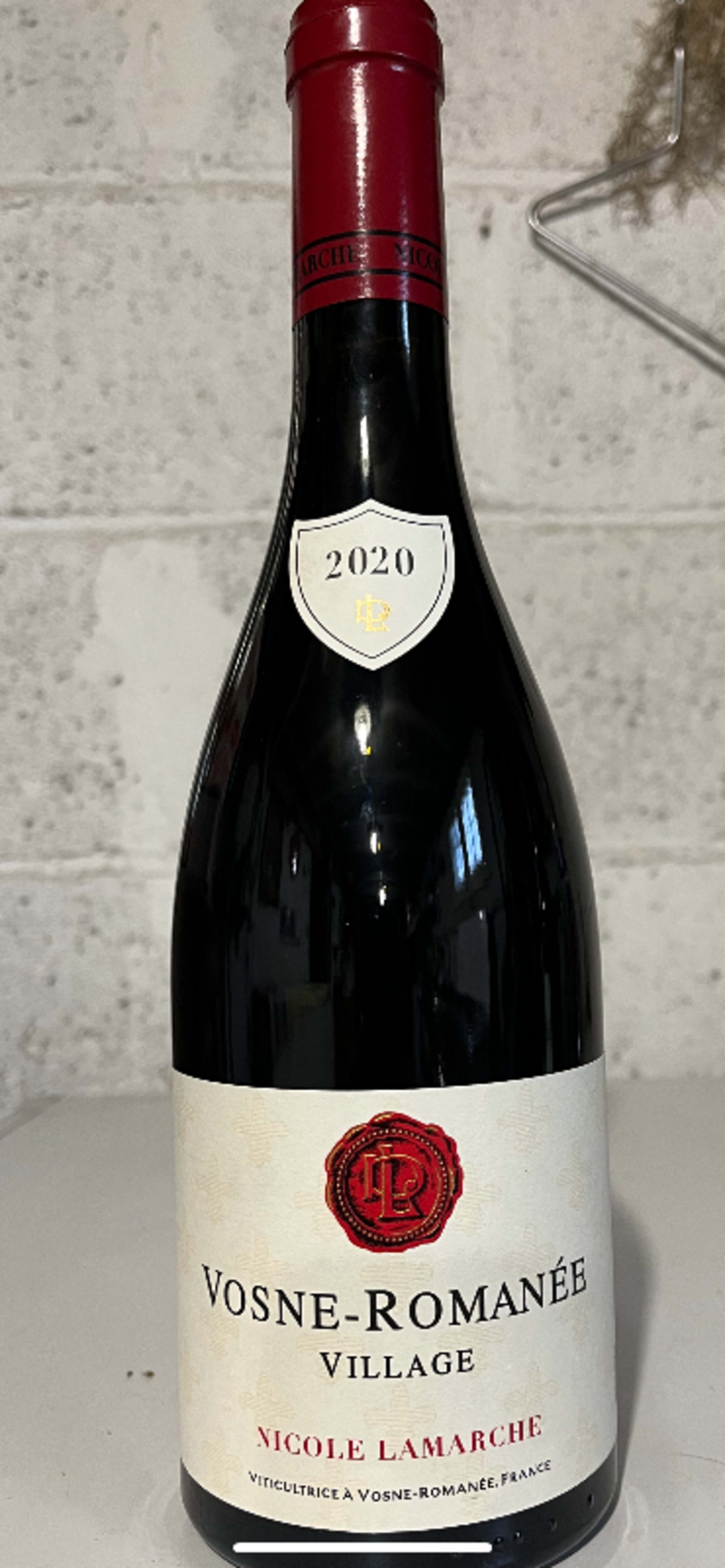Vosne-Romanée, Nicole Lamarche, 2020