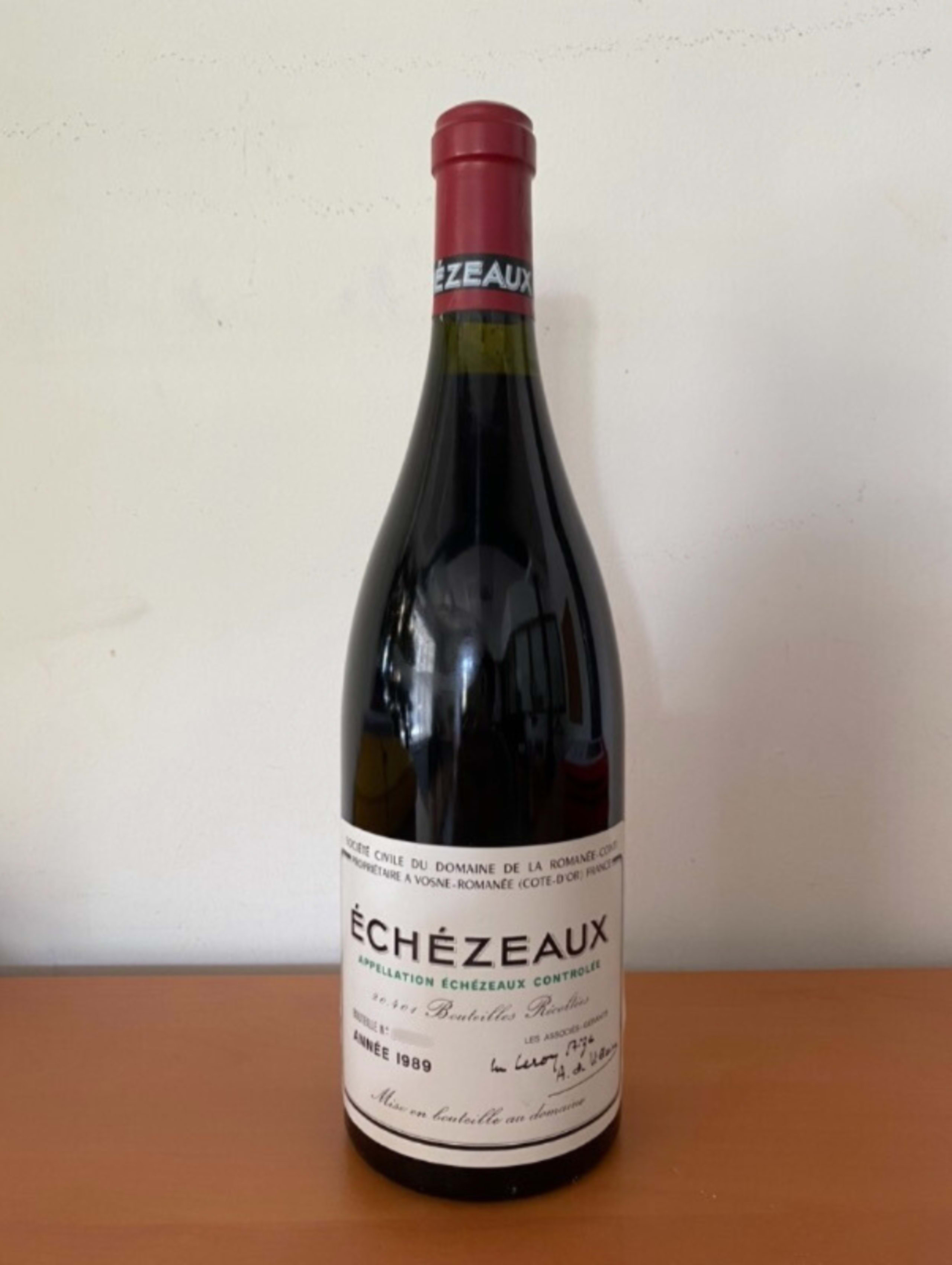 Echézeaux, domaine de la Romanée-Conti, 1989