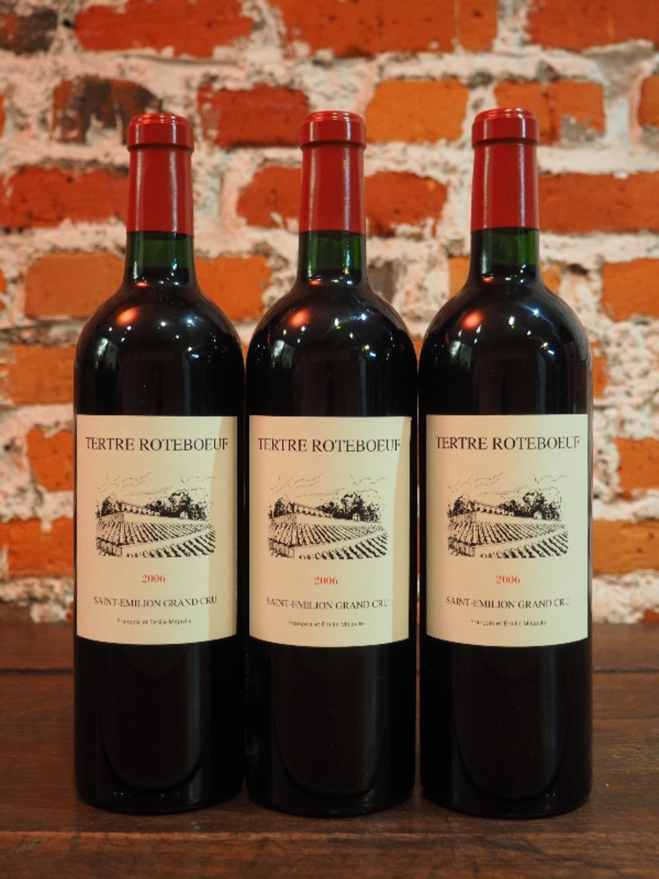 3 x Tertre Roteboeuf, Saint-Émilion Grand Cru, 2006