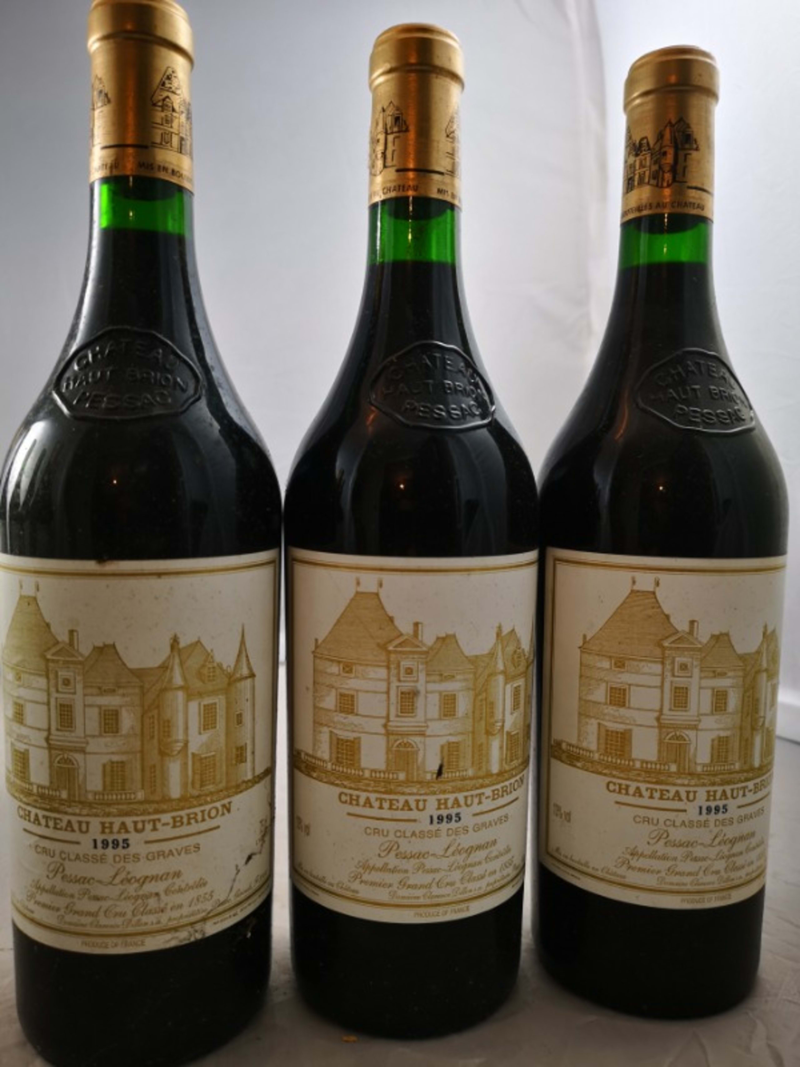 3 x Château Haut-Brion, Pessac-Léognan, 1995