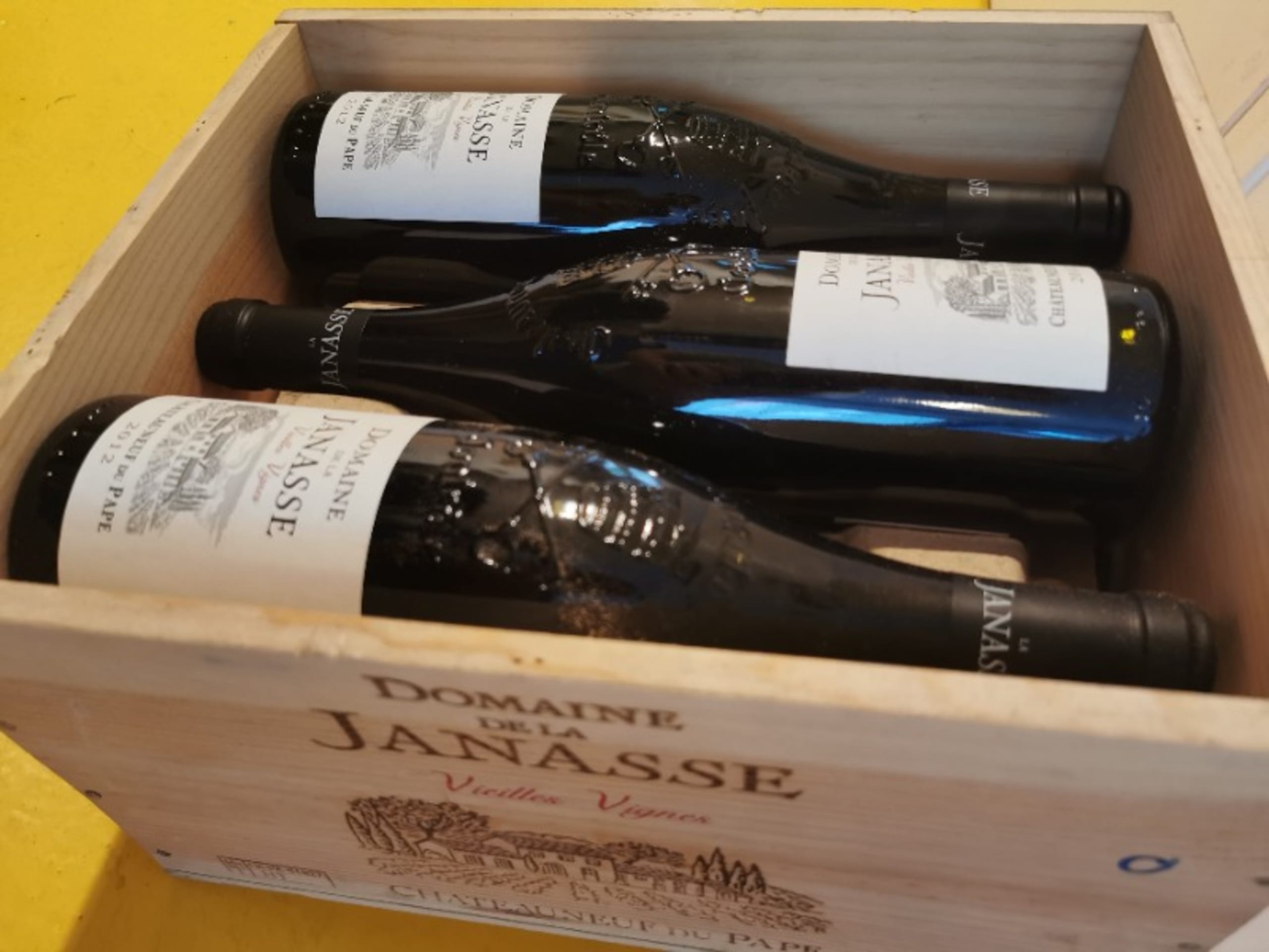 CBO/OWC6 x Châteauneuf-du-Pape, Vieilles Vignes, Domaine de la Janasse, 2012