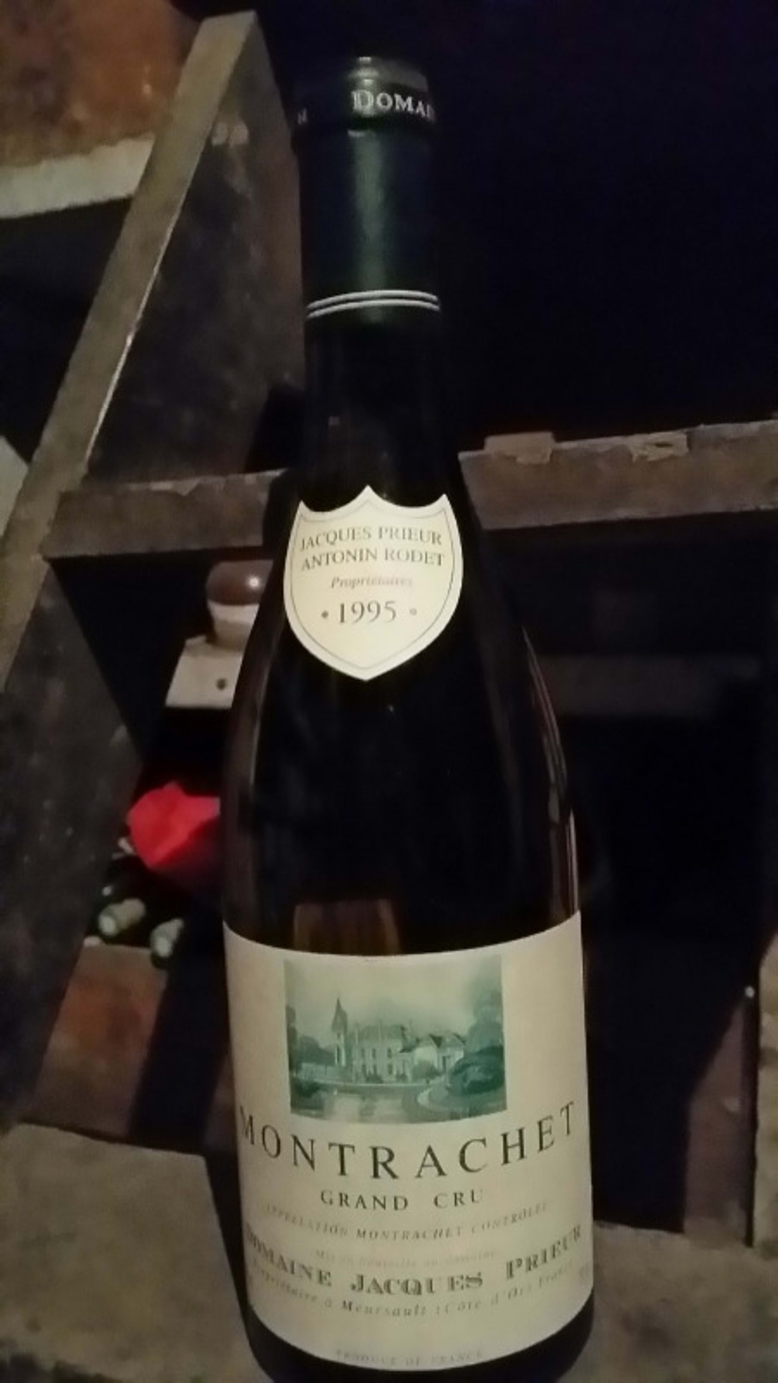 Montrachet, domaine Jacques Prieur, 1995