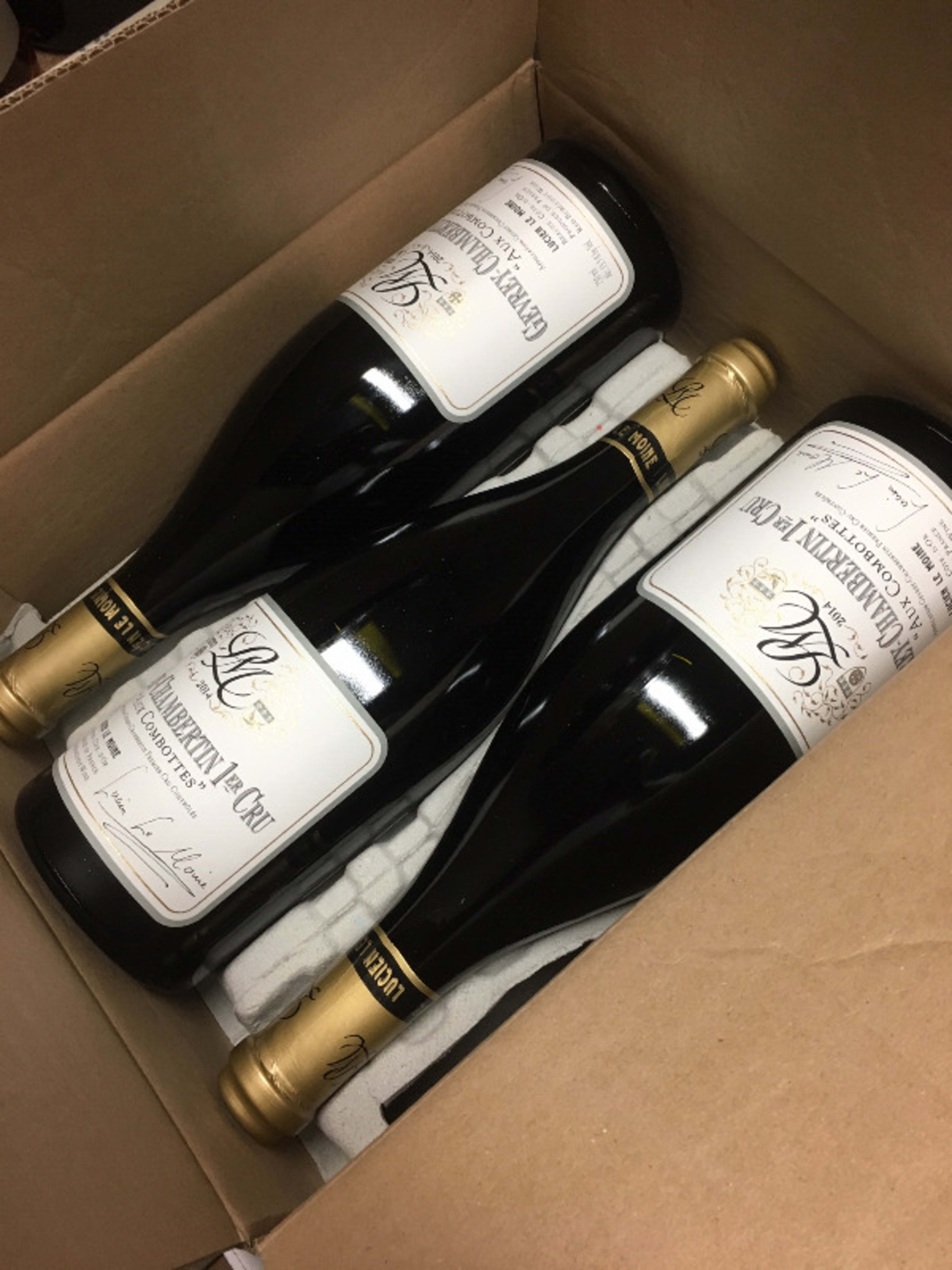 6 x Gevrey-Chambertin, 1er Cru Aux Combottes, Lucien Le Moine, 2014