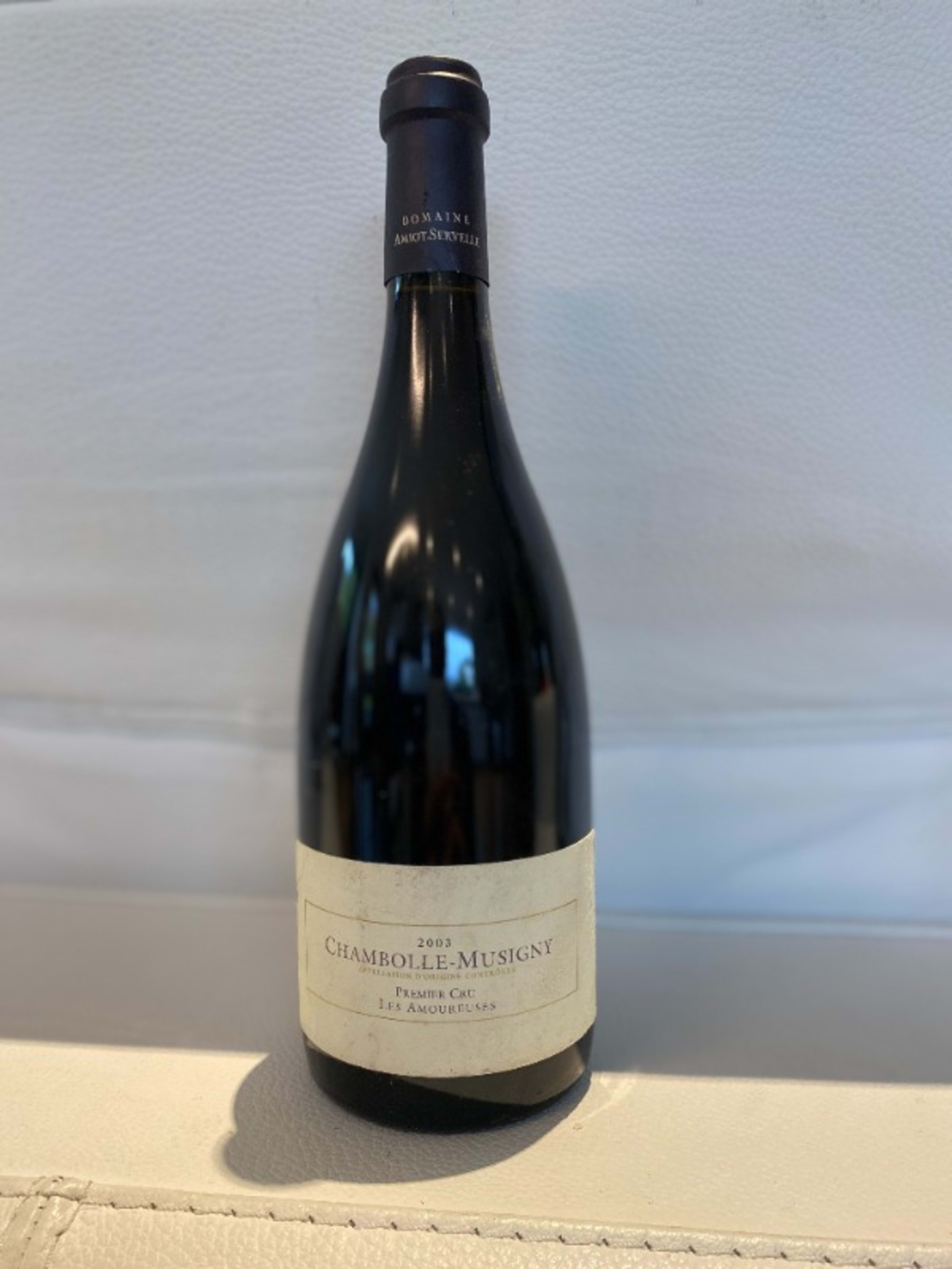Chambolle-Musigny, Premier Cru Les Amoureuses, Domaine Amiot-Servelle, 2003