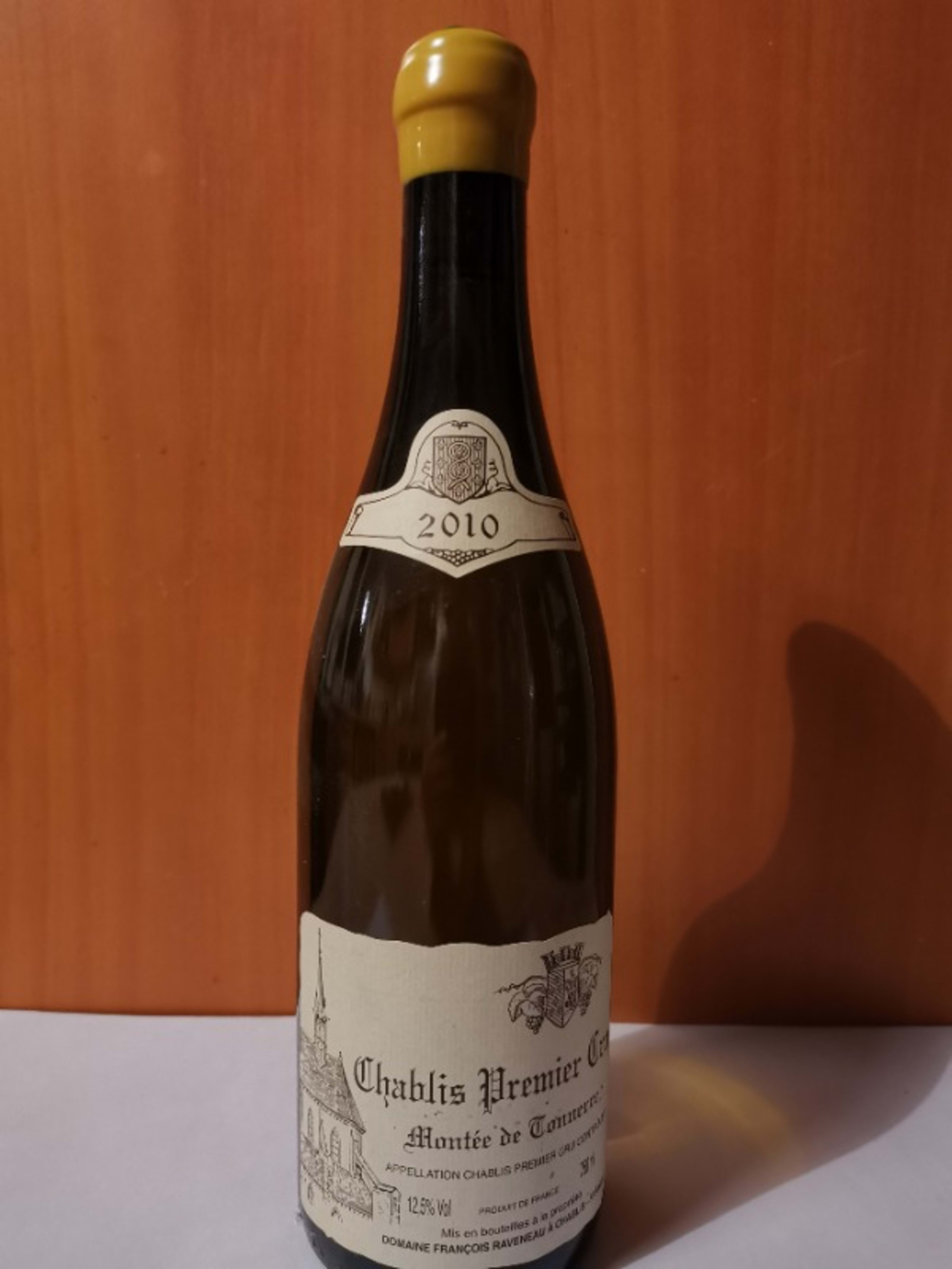 Chablis Premier Cru, Montée de tonnerre, Domaine raveneau, 2010