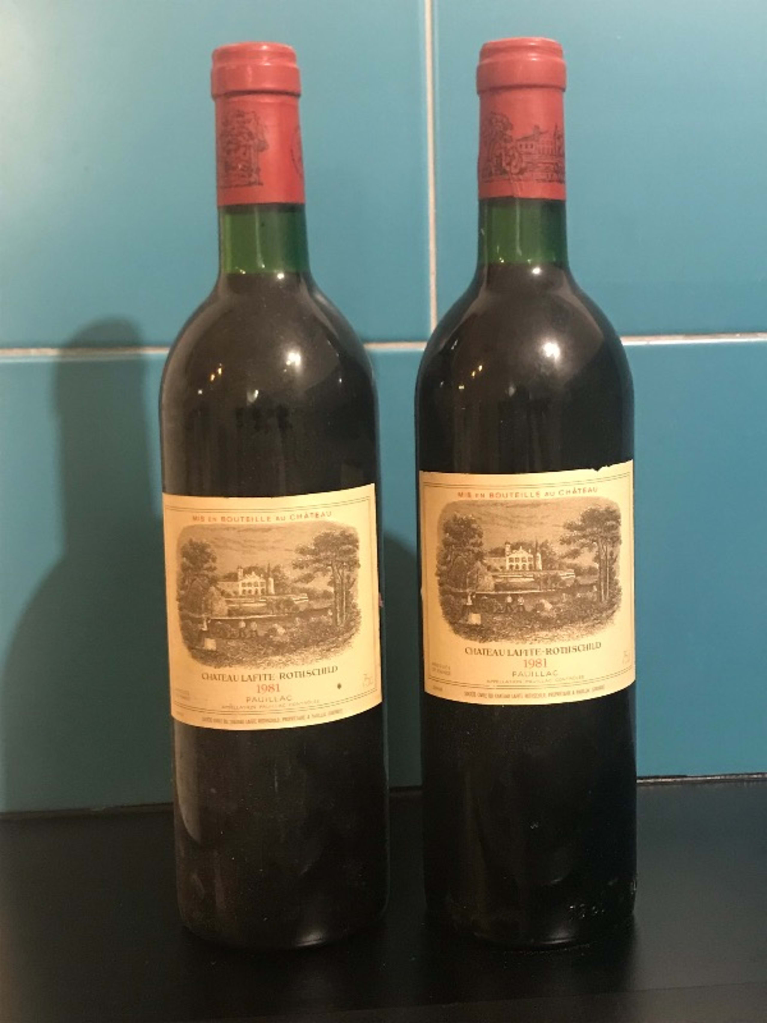 2 x Château Lafite-Rothschild, Pauillac, 1981