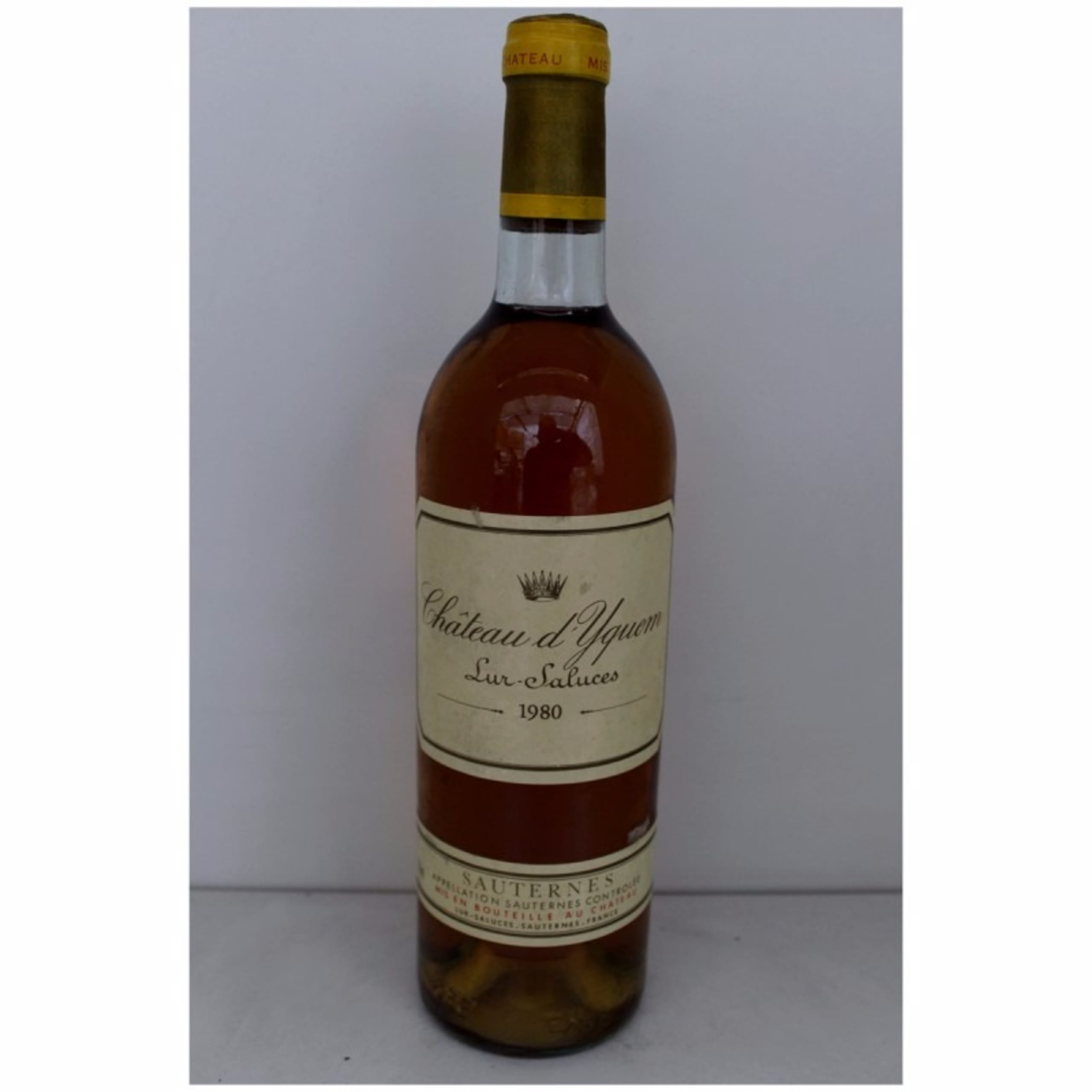 Lur Saluces, Château d'Yquem, Sauternes, 1980
