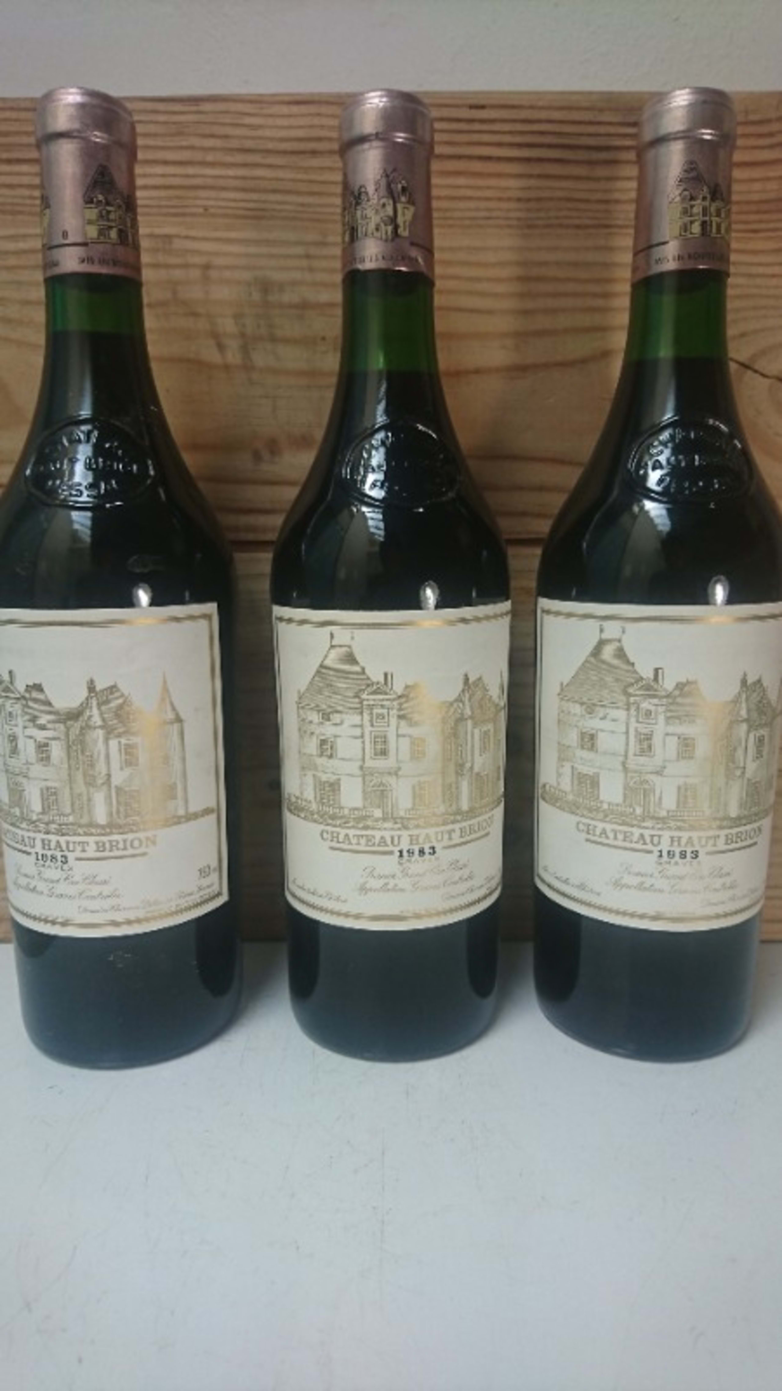 6 x Château Haut Brion, Pessac-Léognan, 1983