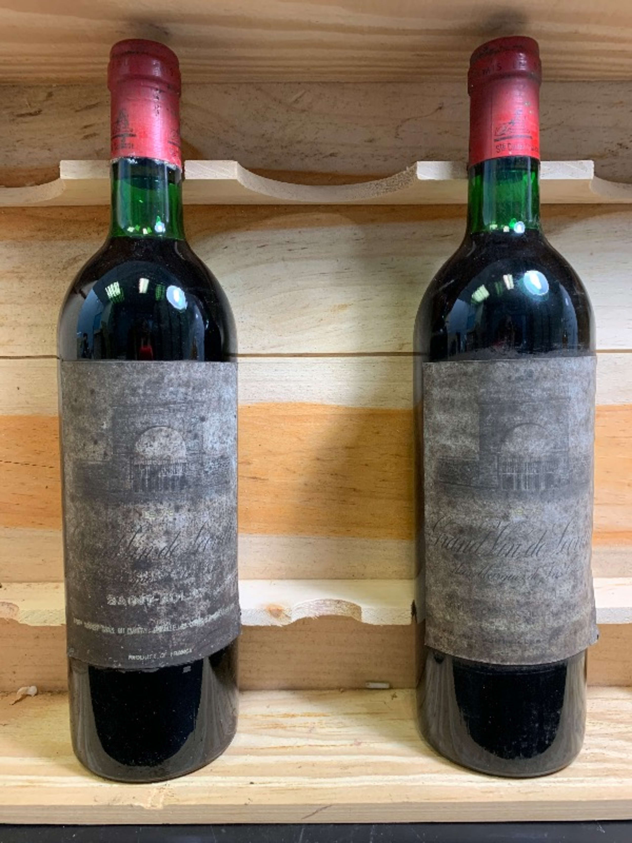 2 x Château Léoville las Cases, Saint-Julien, 1976