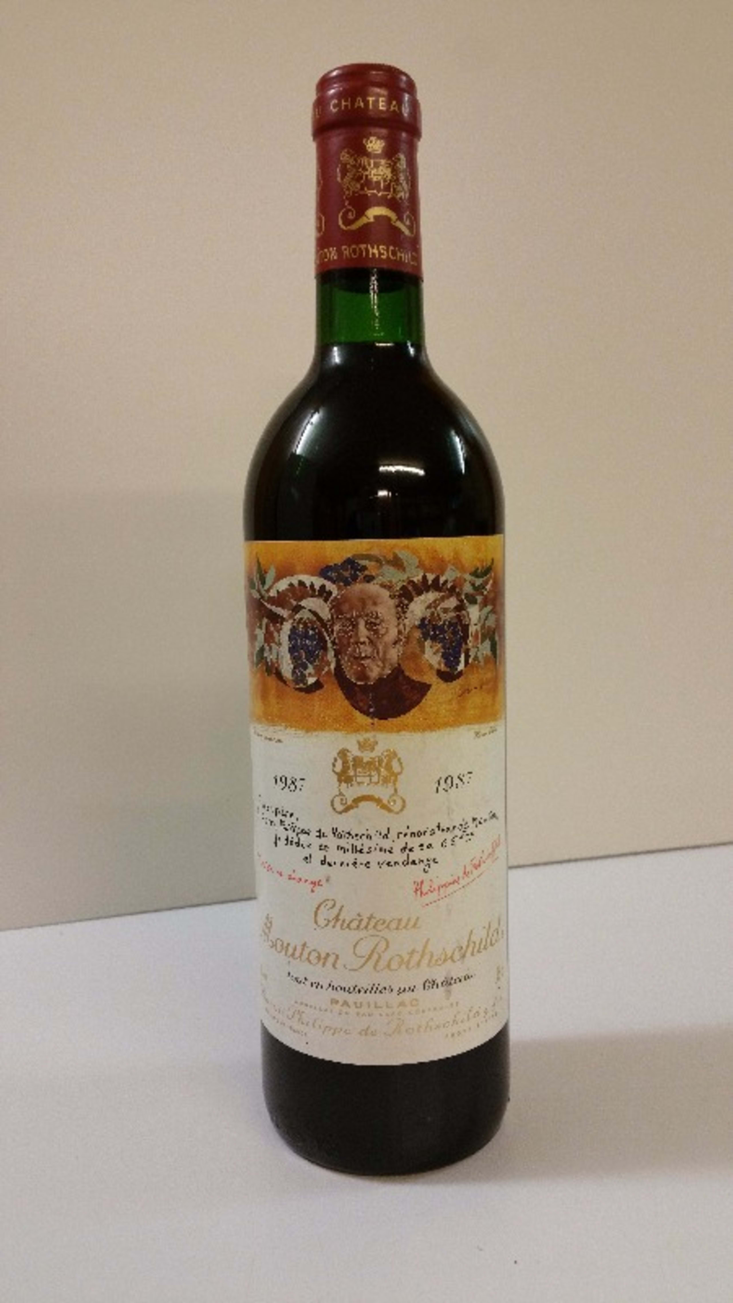 Château Mouton Rothschild, Pauillac, 1987