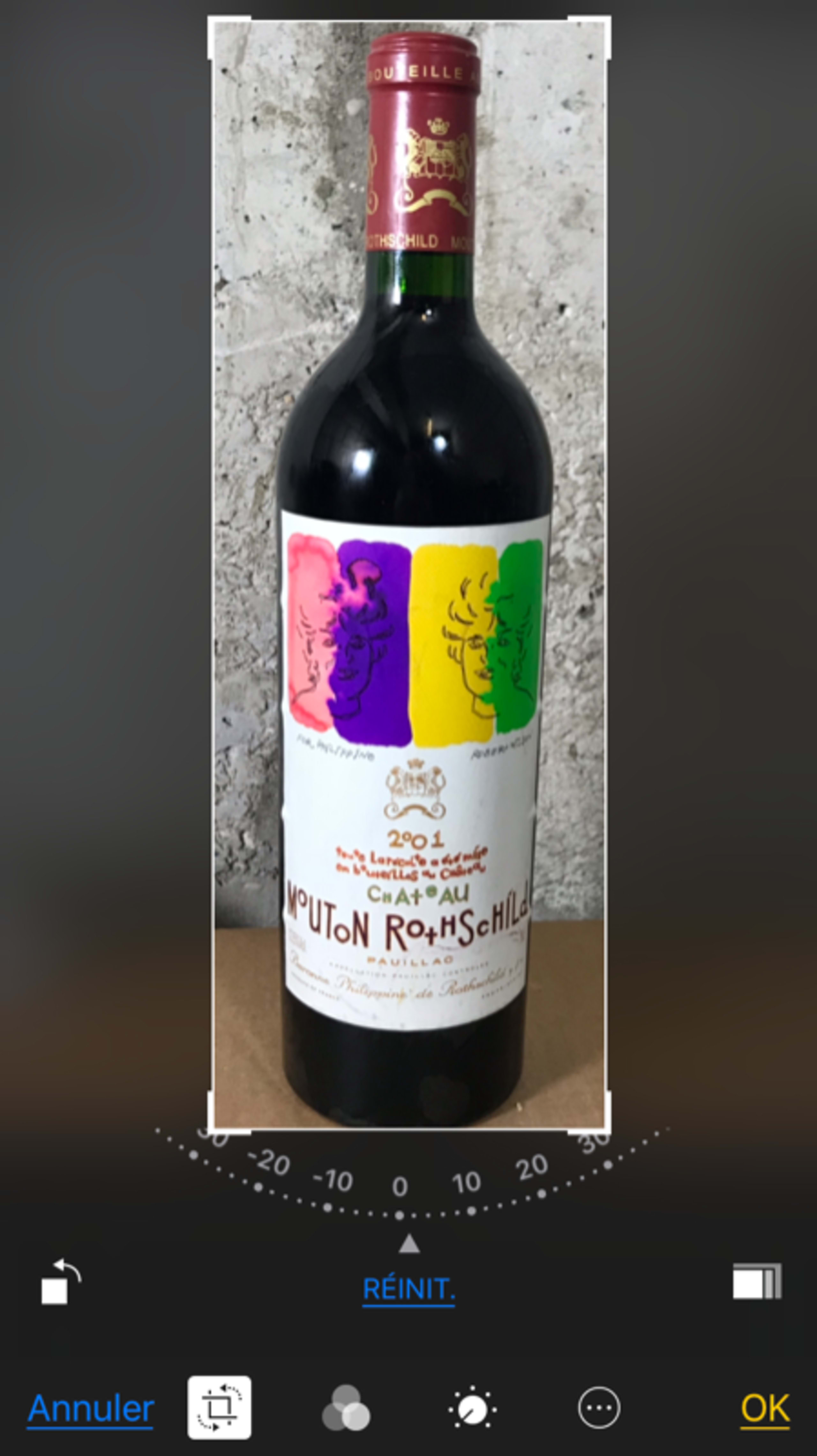 Château Mouton Rothschild, Pauillac, 2001