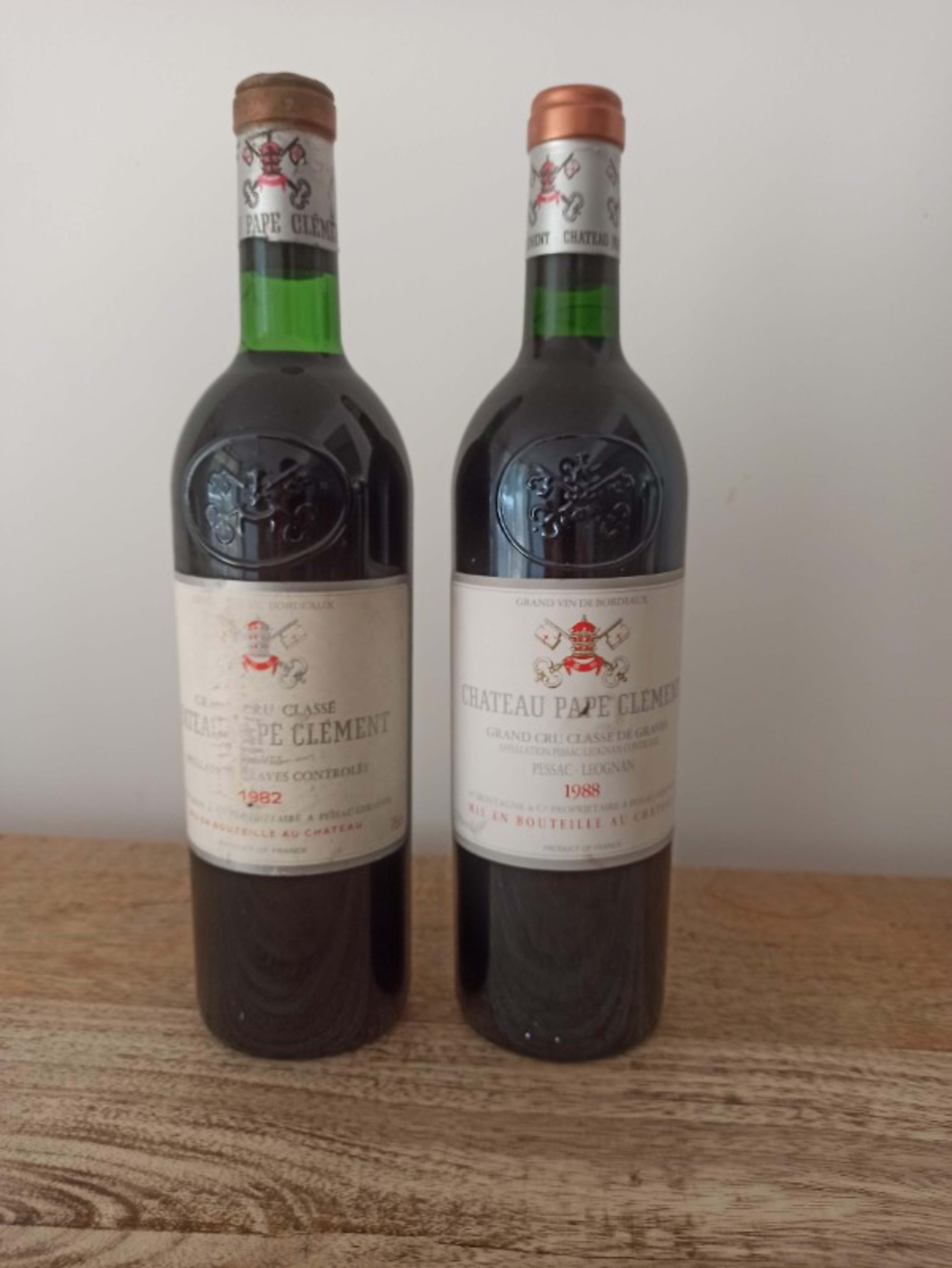 2 x Château Pape Clément, Pessac-Léognan, 1982