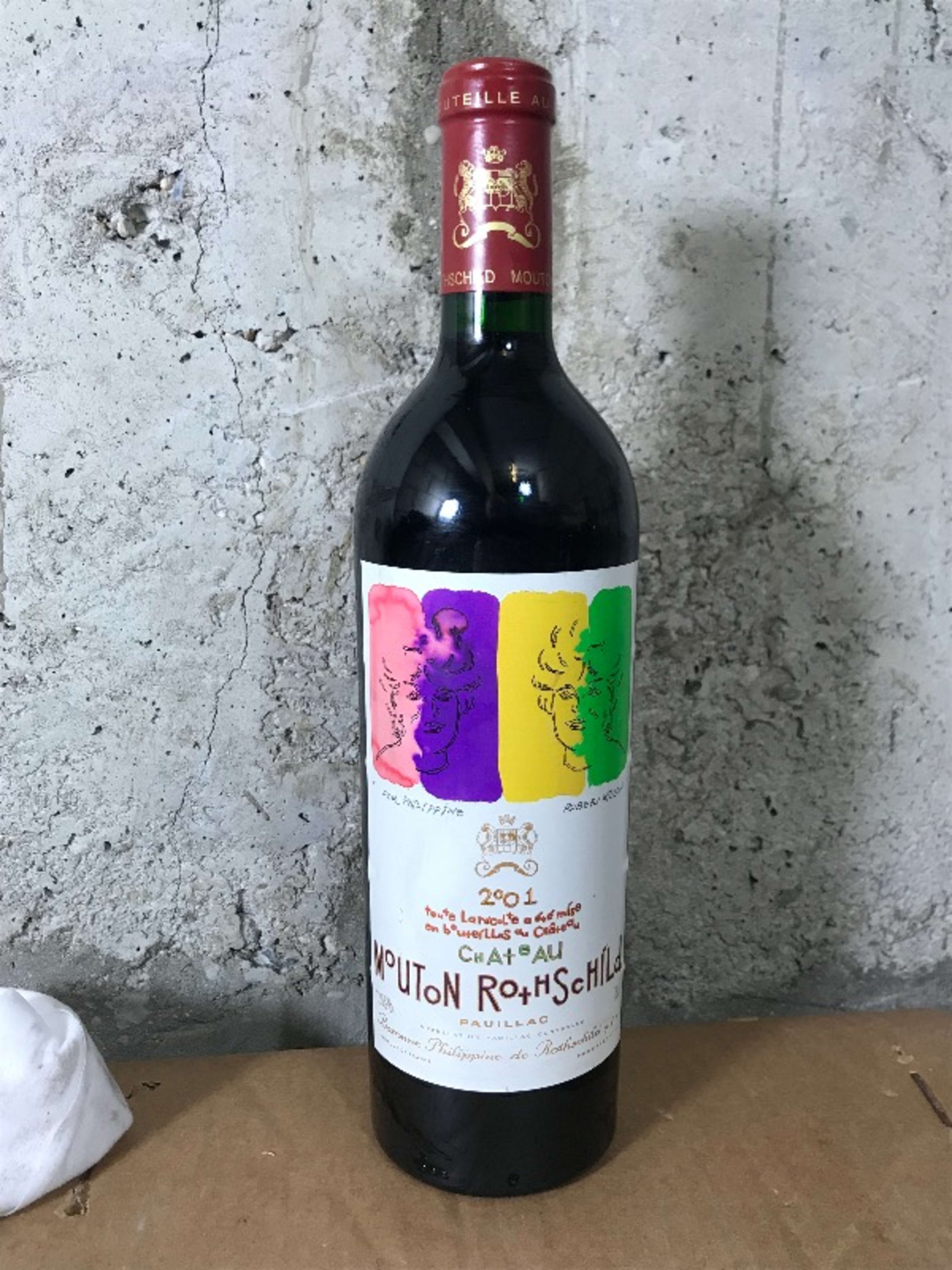 Château Mouton Rothschild, Pauillac, 2001
