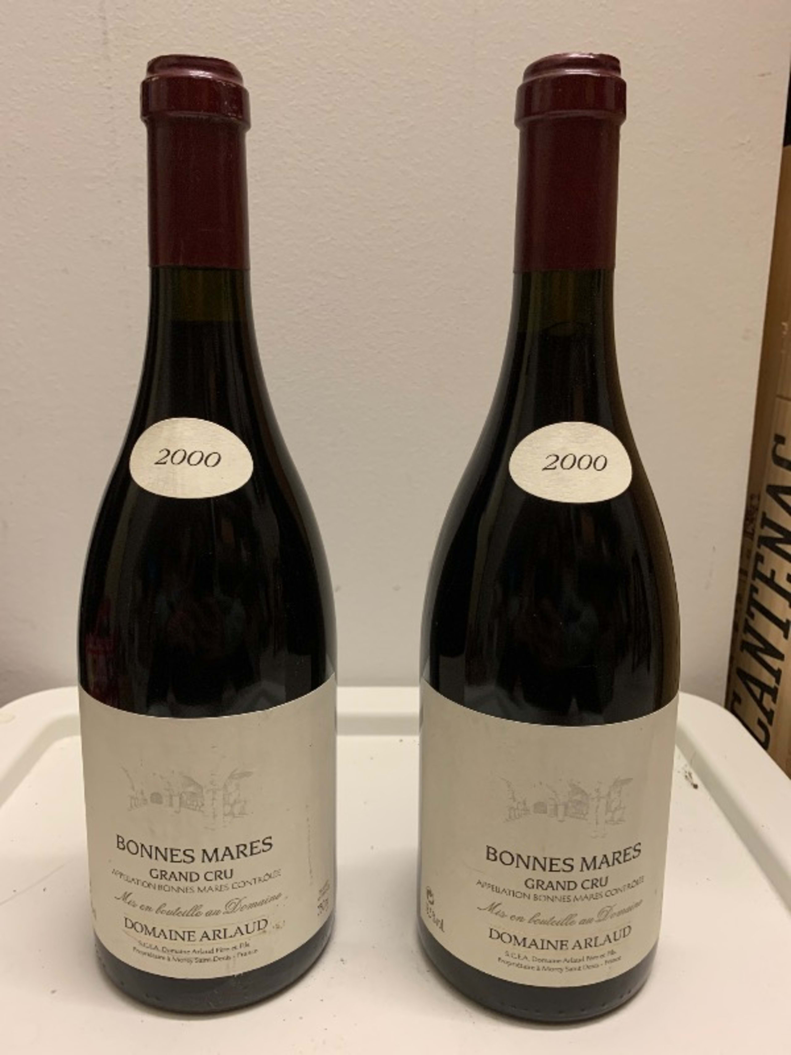 2 x Bonnes-Mares, Grand Cru, Domaine Arlaud, 2000