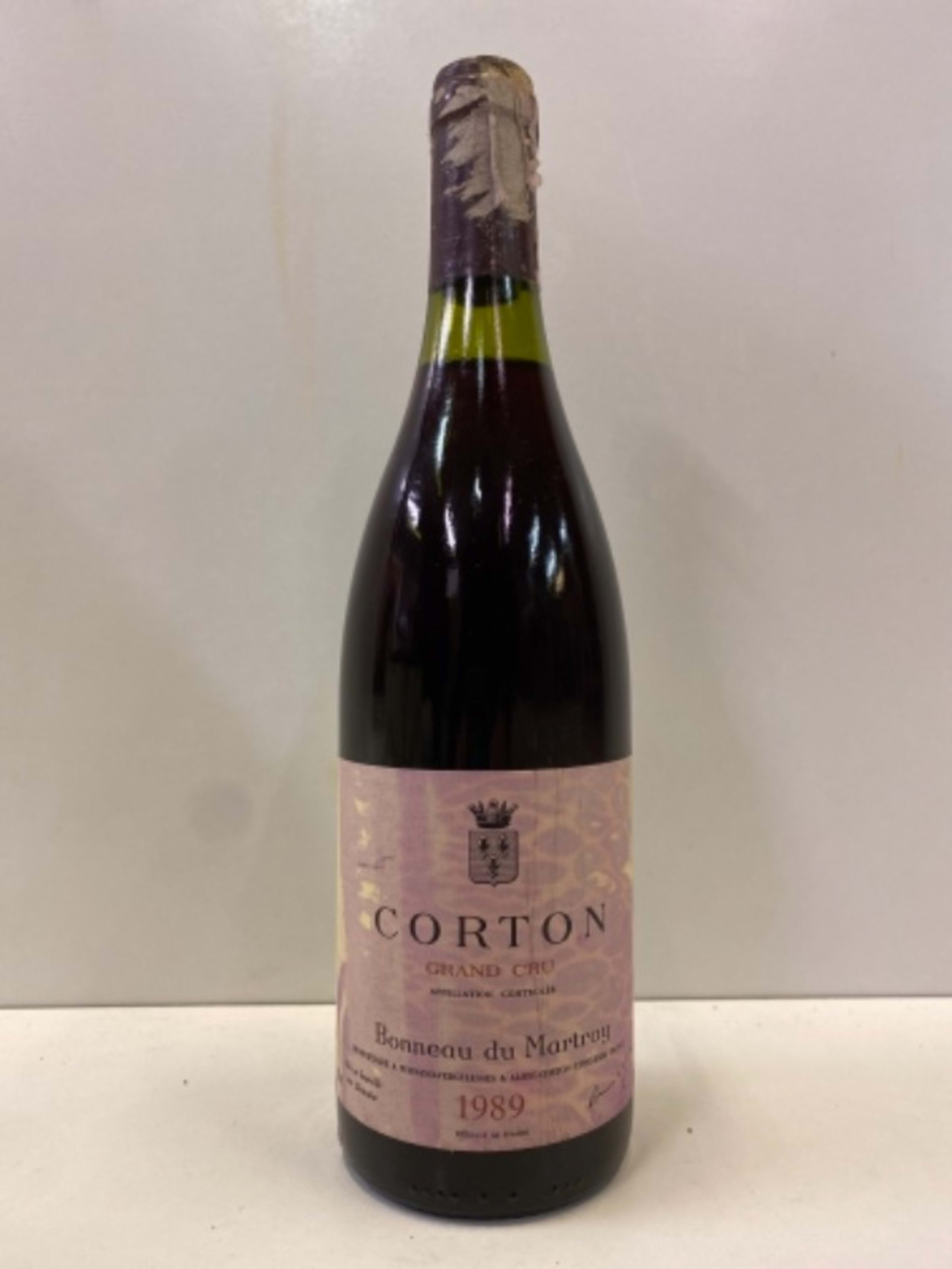 Corton, Grand cru, Bonneau du martray, 1989