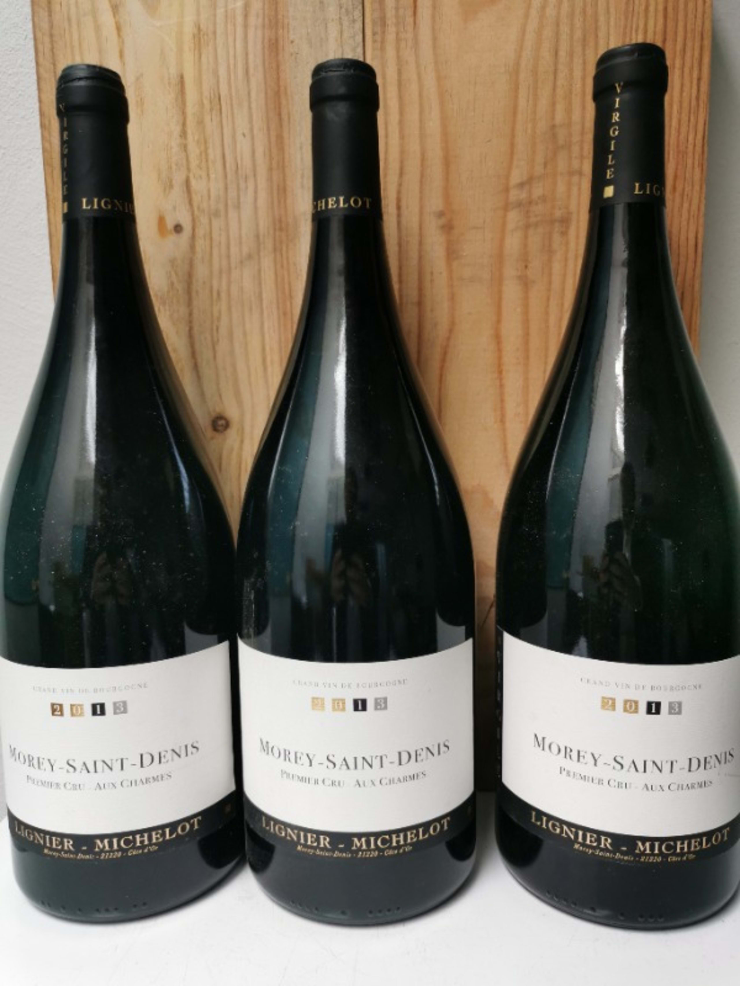 3 x Morey-Saint-Denis, Premier Cru- Aux Charmes, Domaine Lignier-Michelot, 2013 (Magnum)