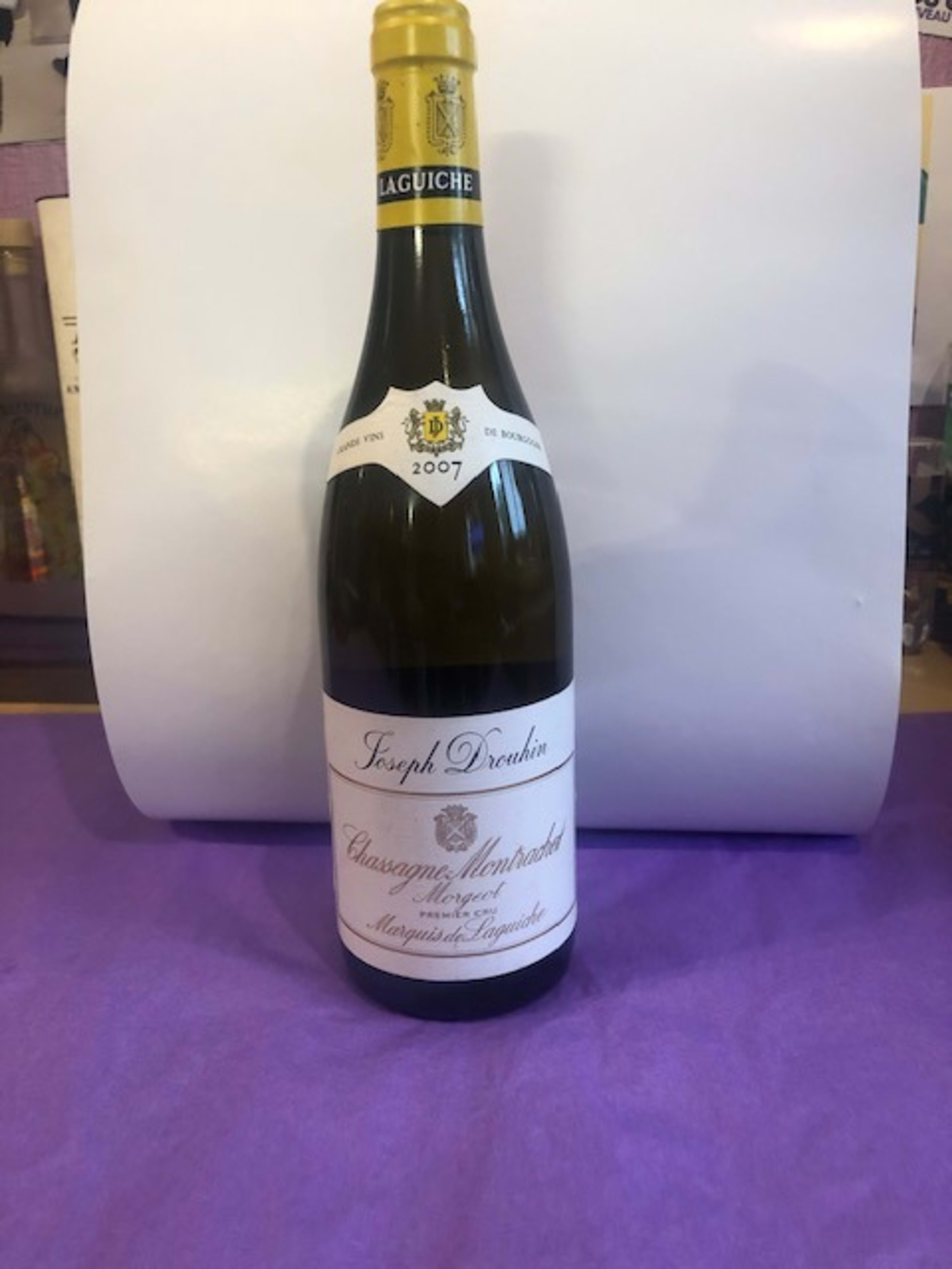 Chassagne-Montrachet, 1er Cru Morgeot Marquis de la Guiche, Joseph DROUHIN, 2007