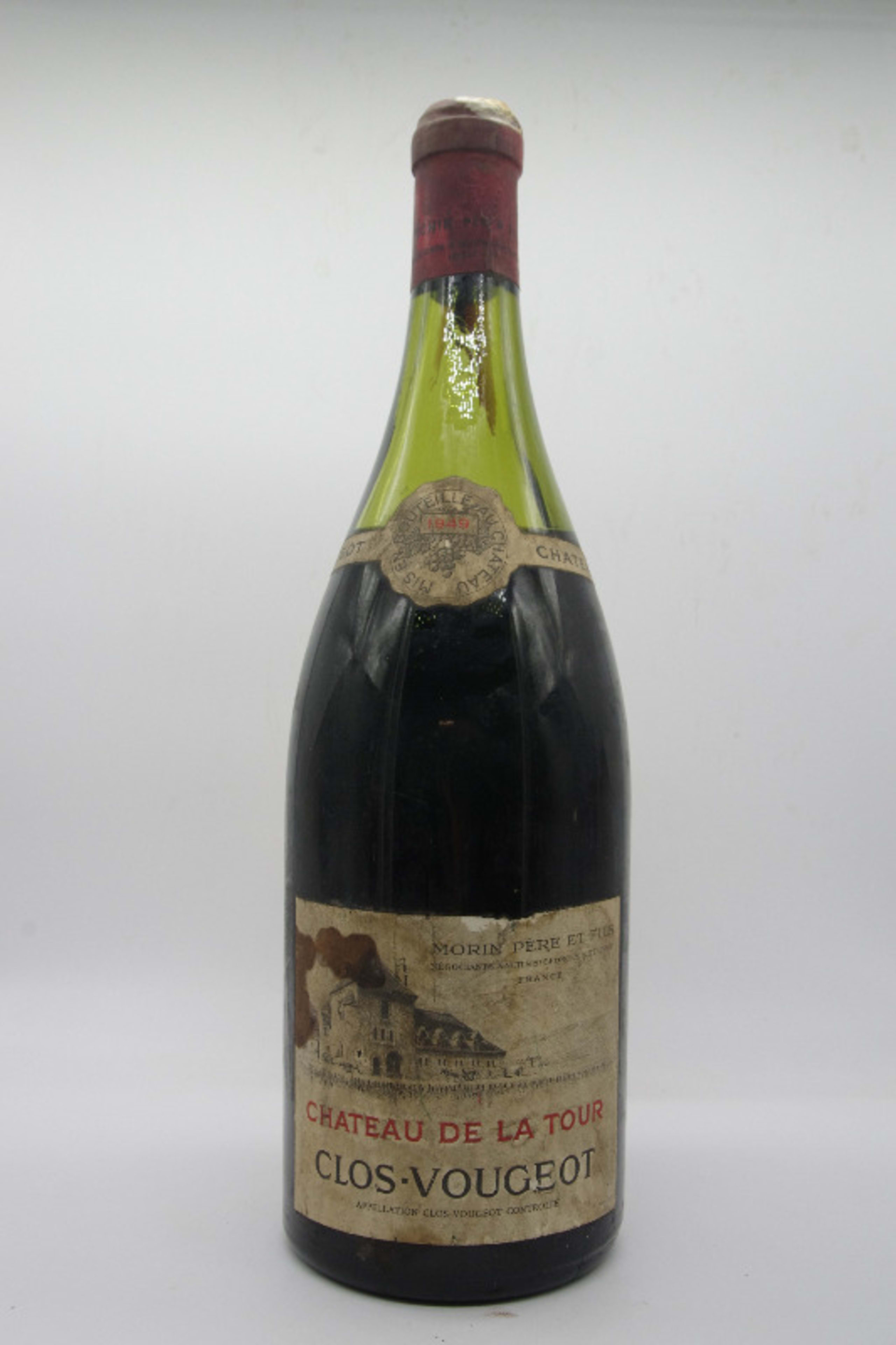 Clos de Vougeot, château de la Tour, 1949 (Magnum)