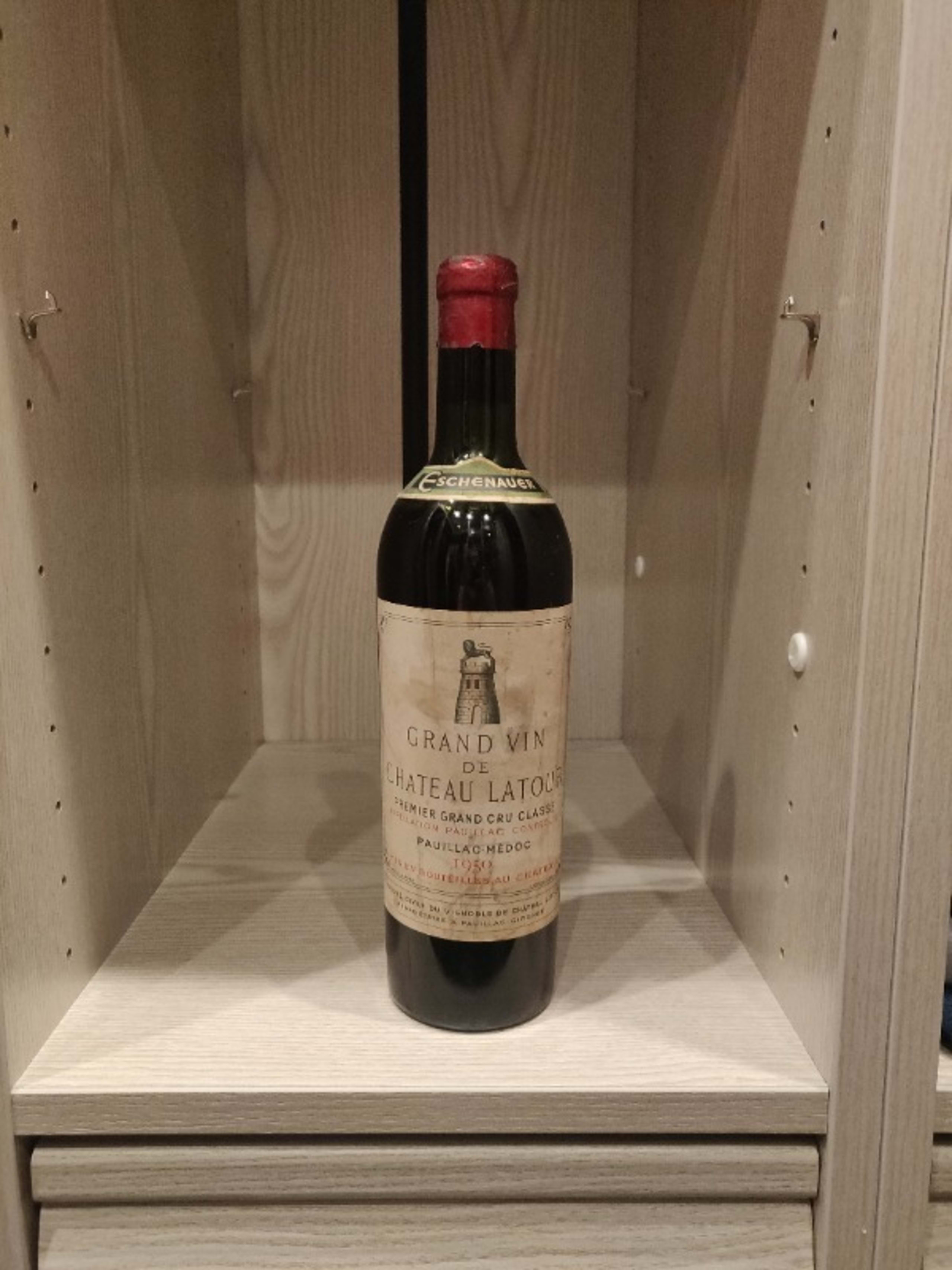 Grand vin de château Latour, Pauillac, 1950