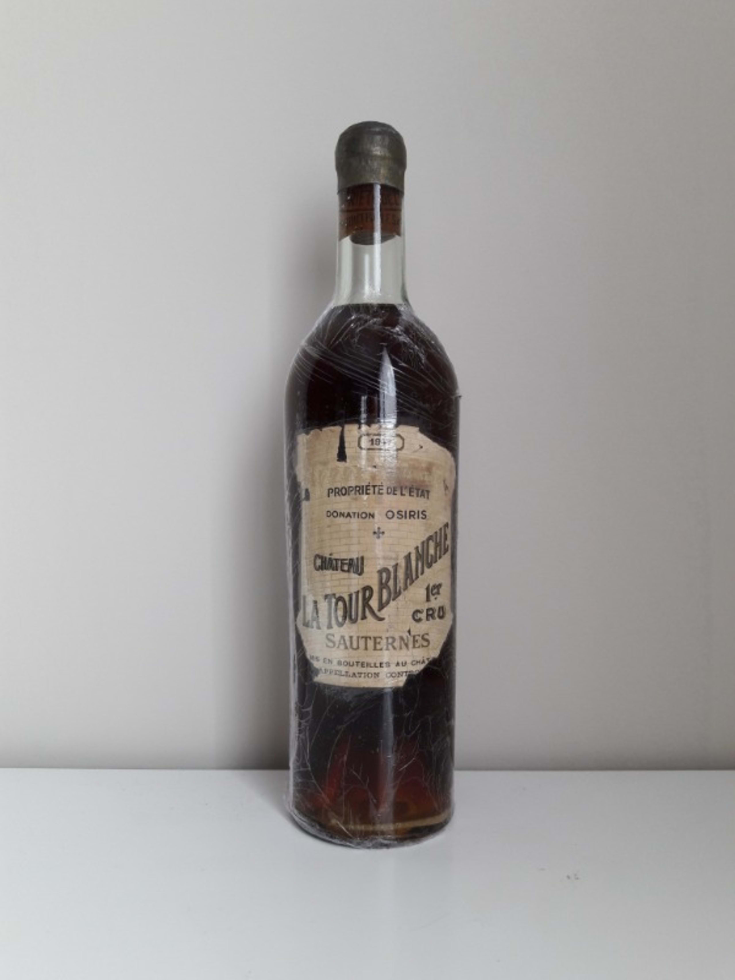 Château LA TOUR BLANCHE, Sauternes, 1947