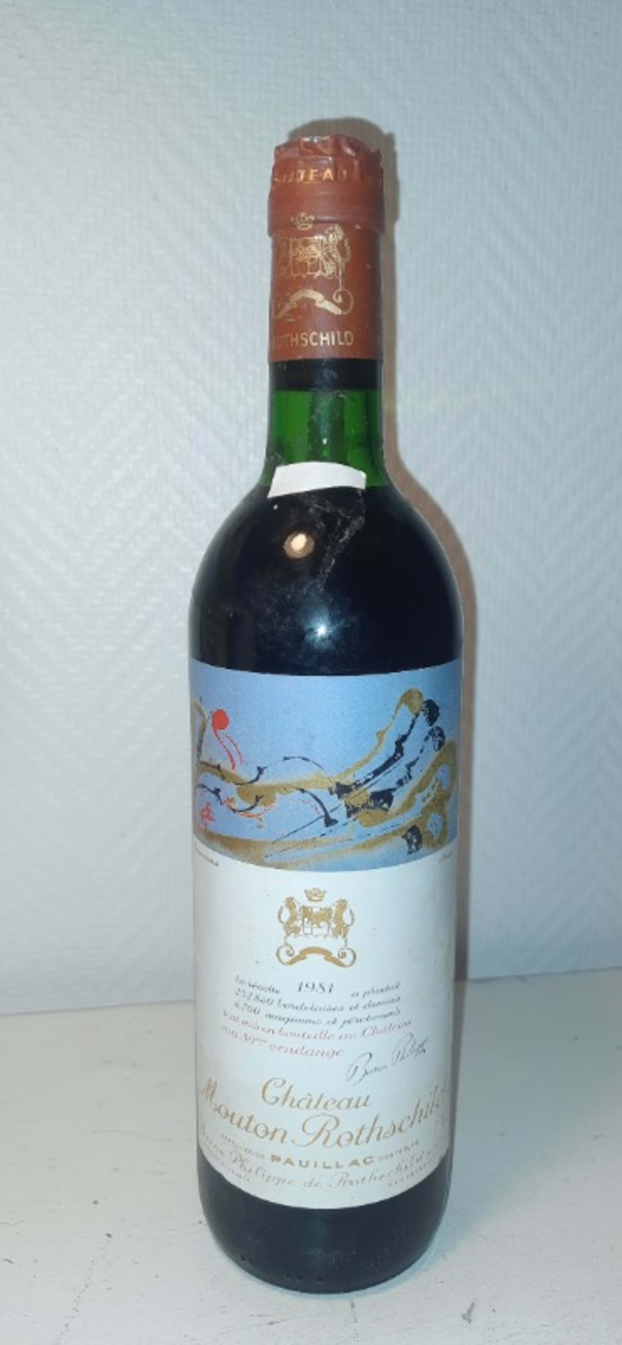 Château Mouton Rothschild, Pauillac, 1981