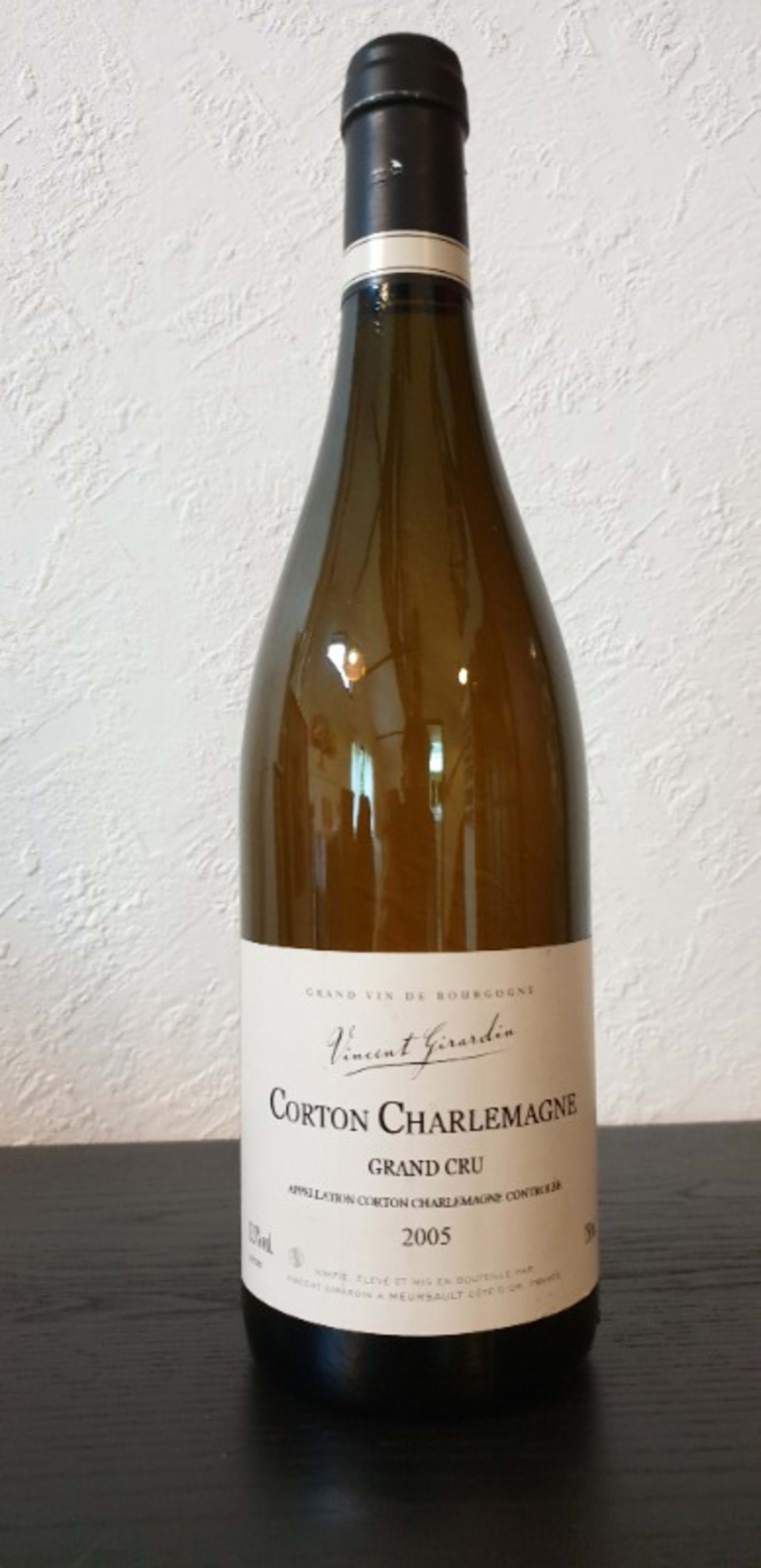 Corton-Charlemagne, Grand Cru, Vincent Girardin, 2005