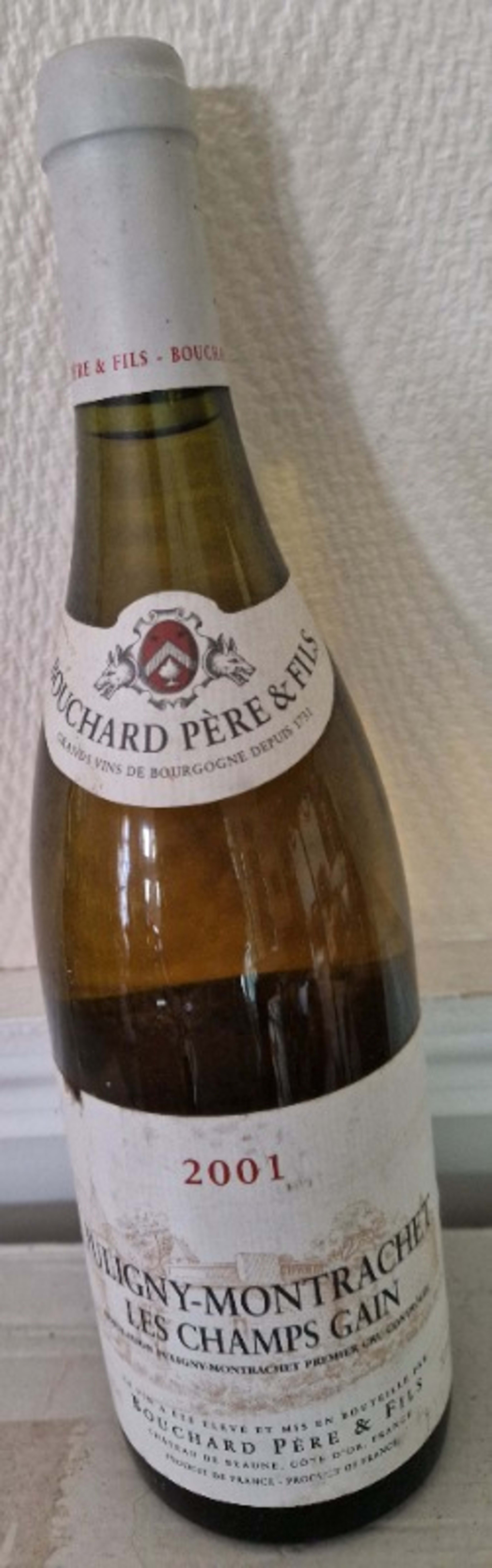 Puligny-Montrachet, 1er cru Les Champs Gains, Bouchard Père et Fils, 2001
