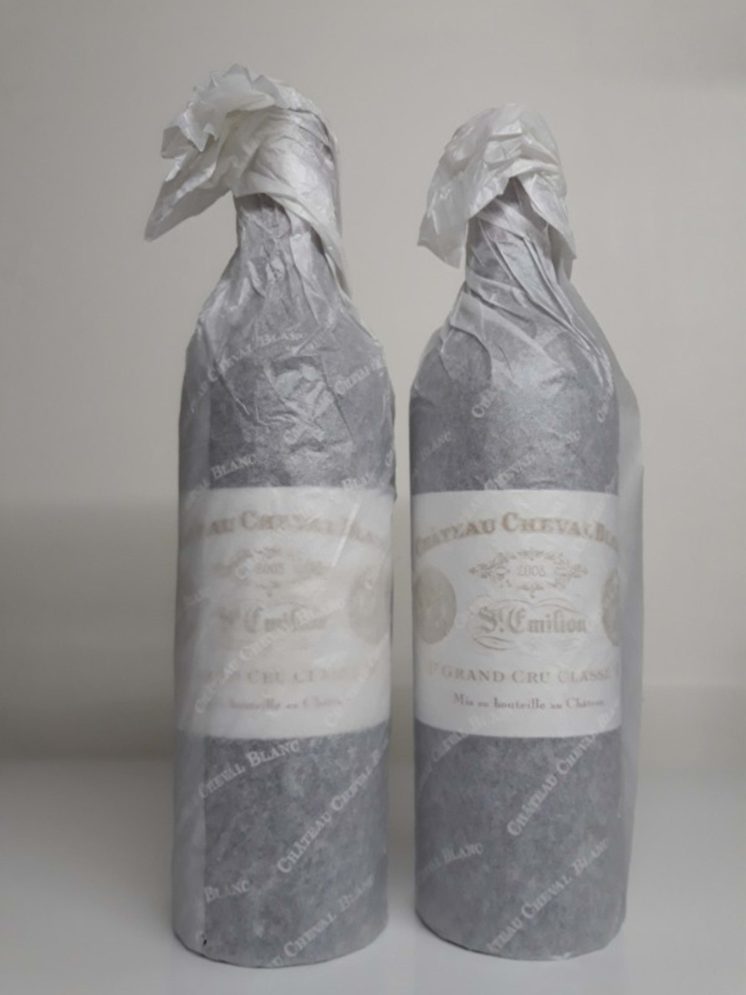 2 x 1er Grand Cru classé A, Chateau Cheval Blanc, Saint-Émilion, 2008