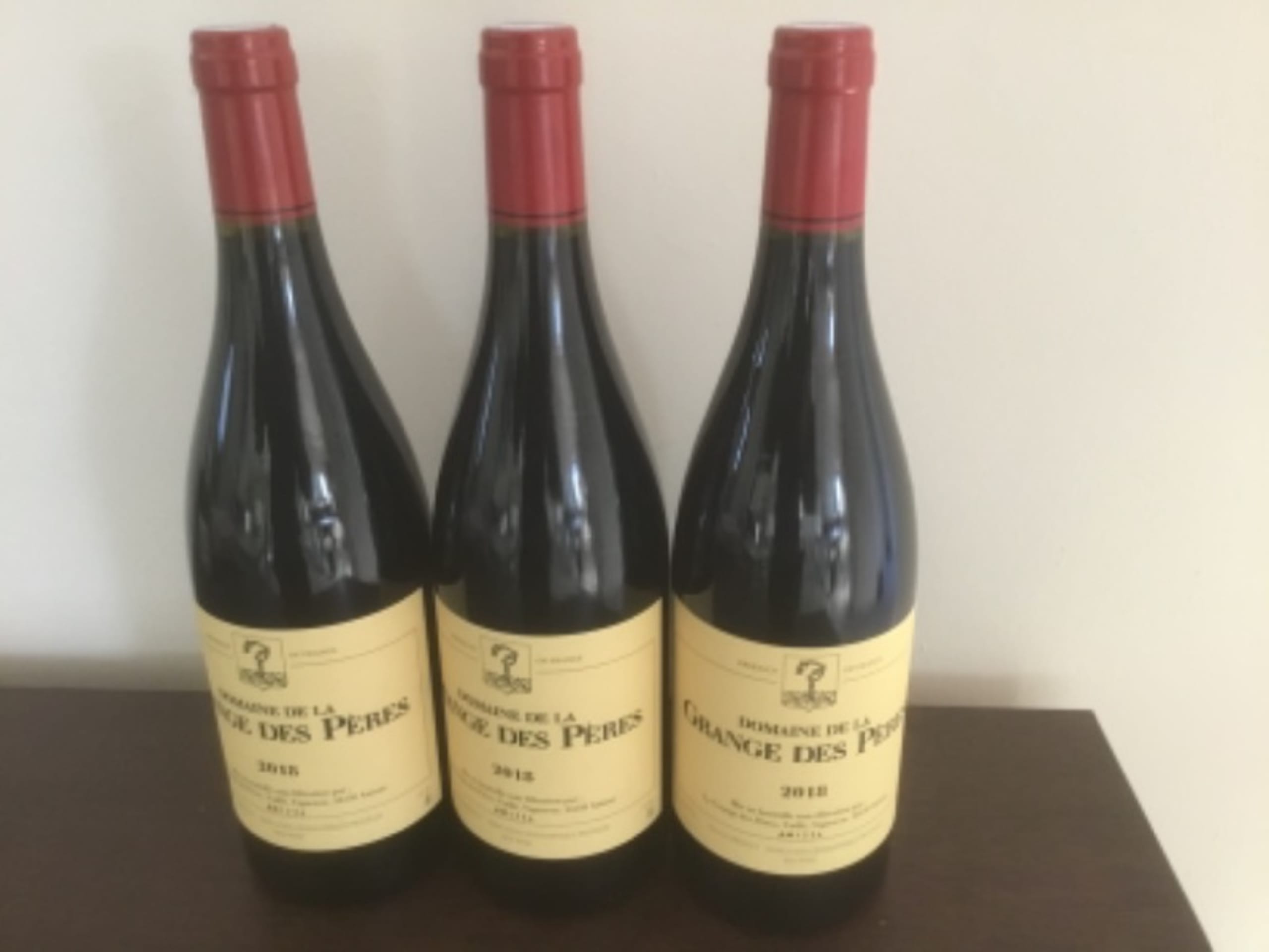 3 x Domaine de La grange des Pères, Vin de Pays de l'Hérault, 2018