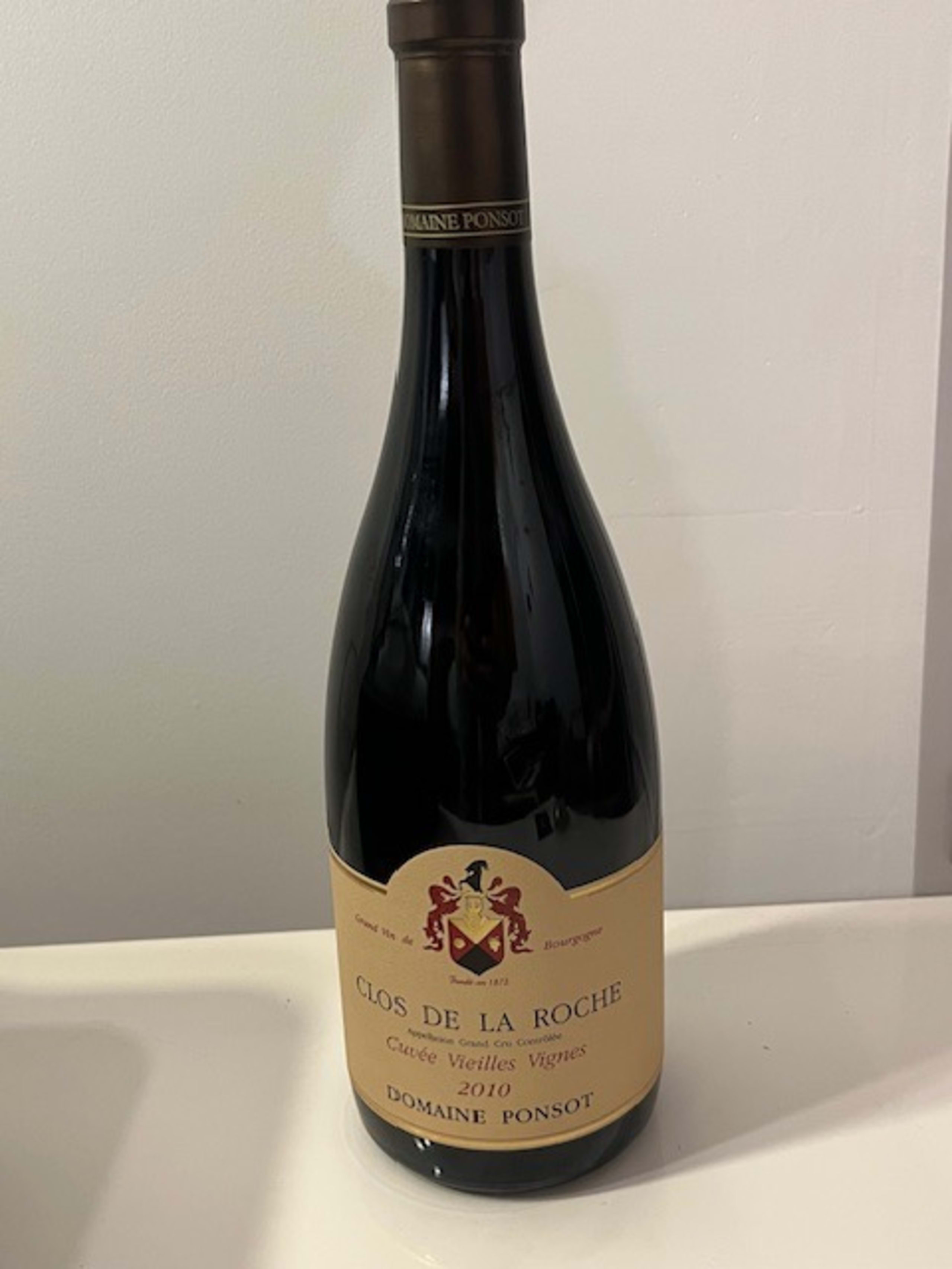 Clos-de-la-Roche, Vieilles Vignes, Domaine Ponsot, 2010