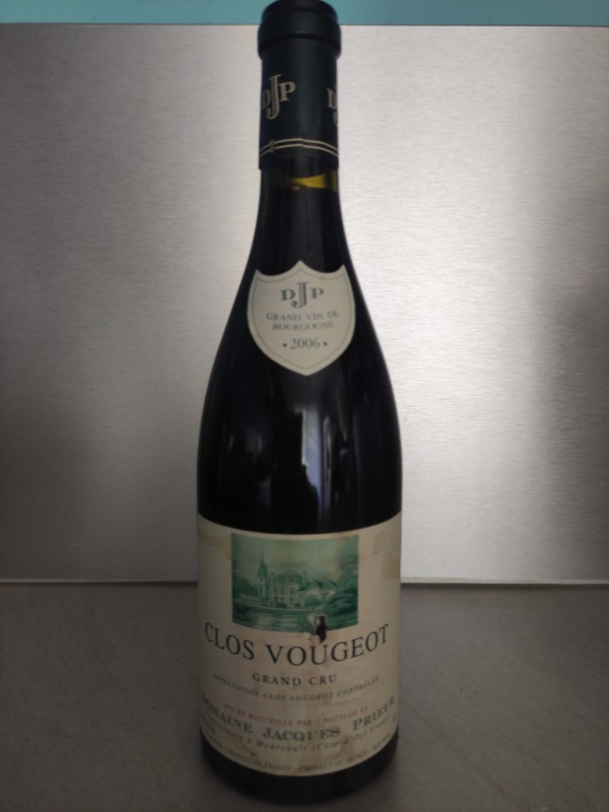 Clos de Vougeot, Grand cru, Jacques Prieur, 2006