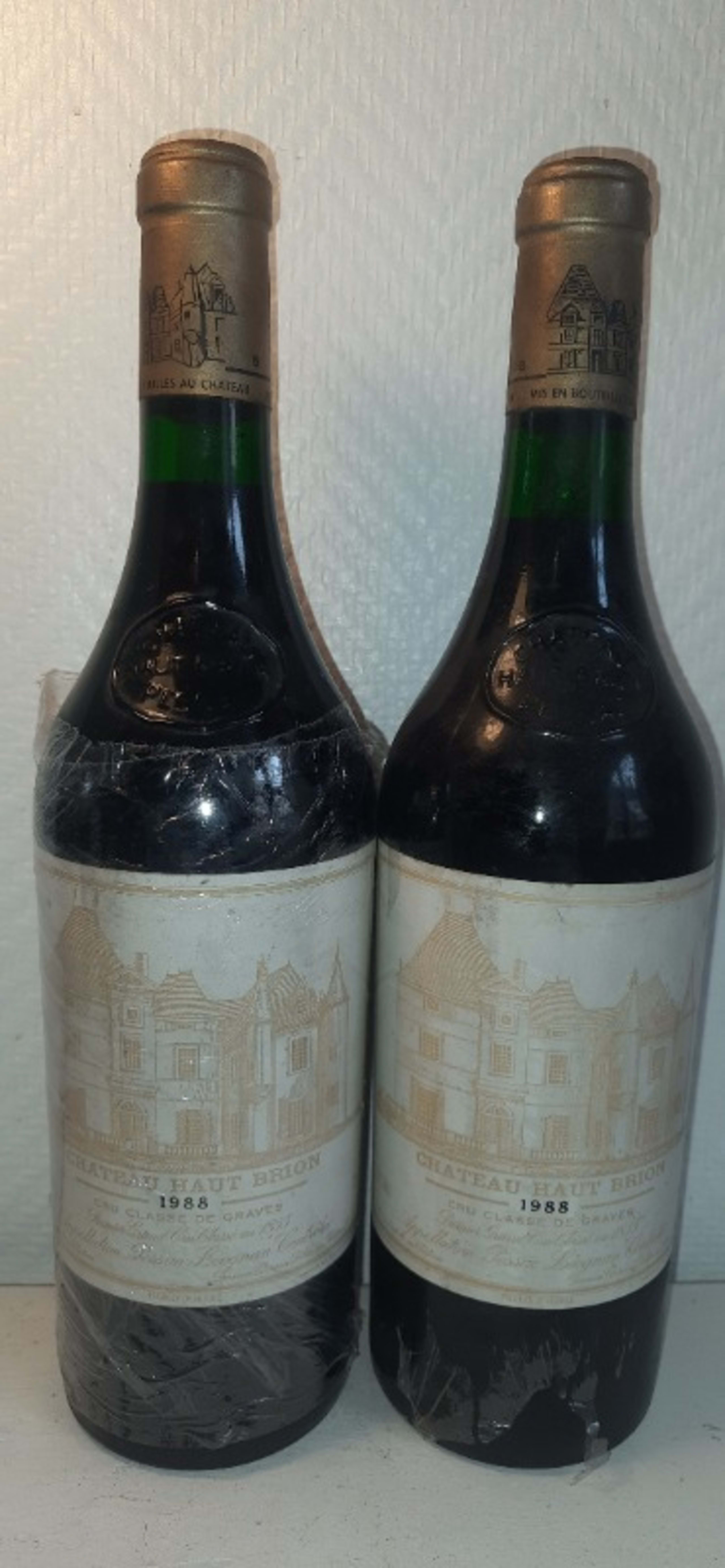 2 x château Haut-Brion, Pessac-Léognan, 1988