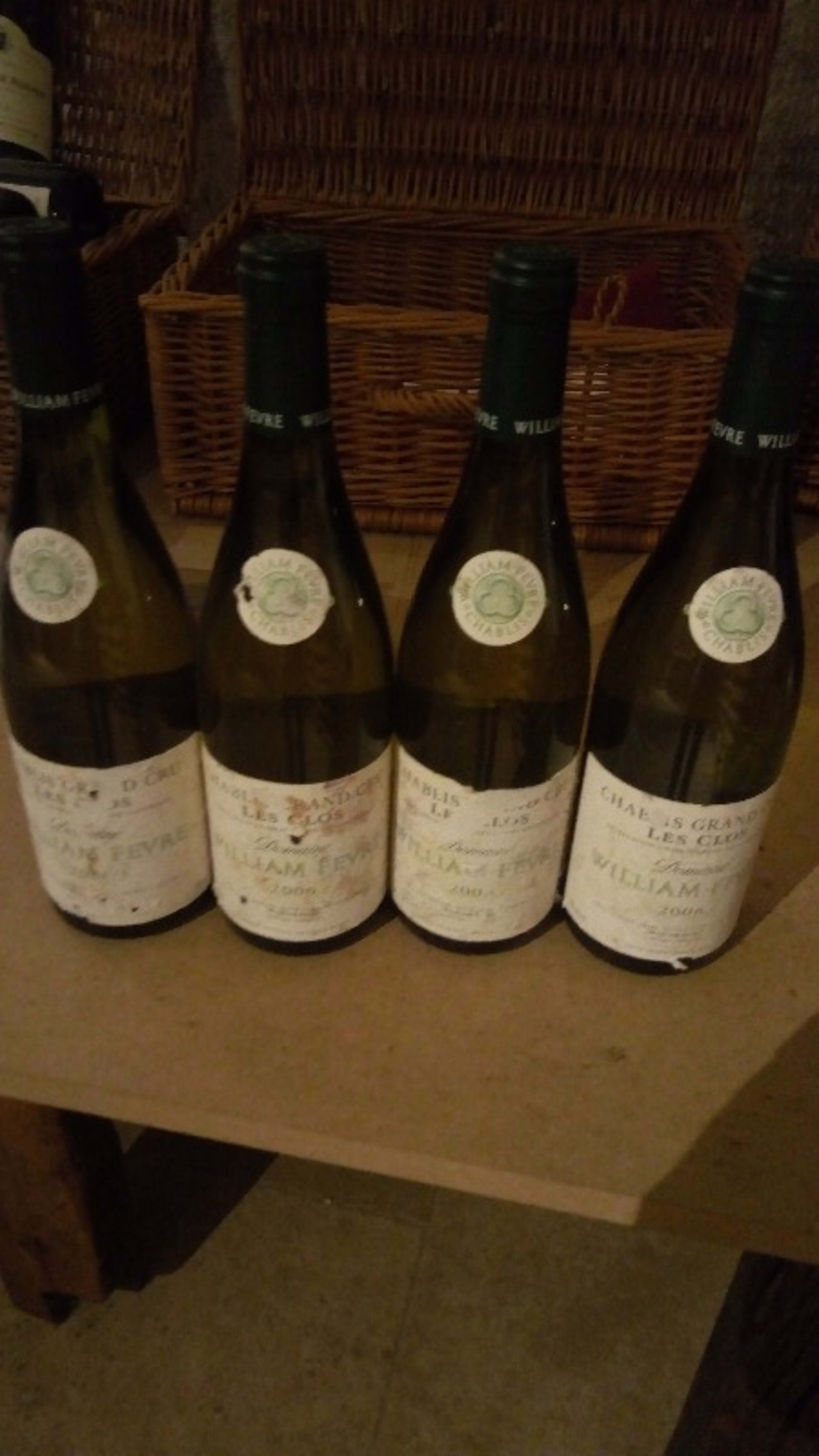 4 x Chablis Grand Cru, Les Clos, William Fèvre, 2006