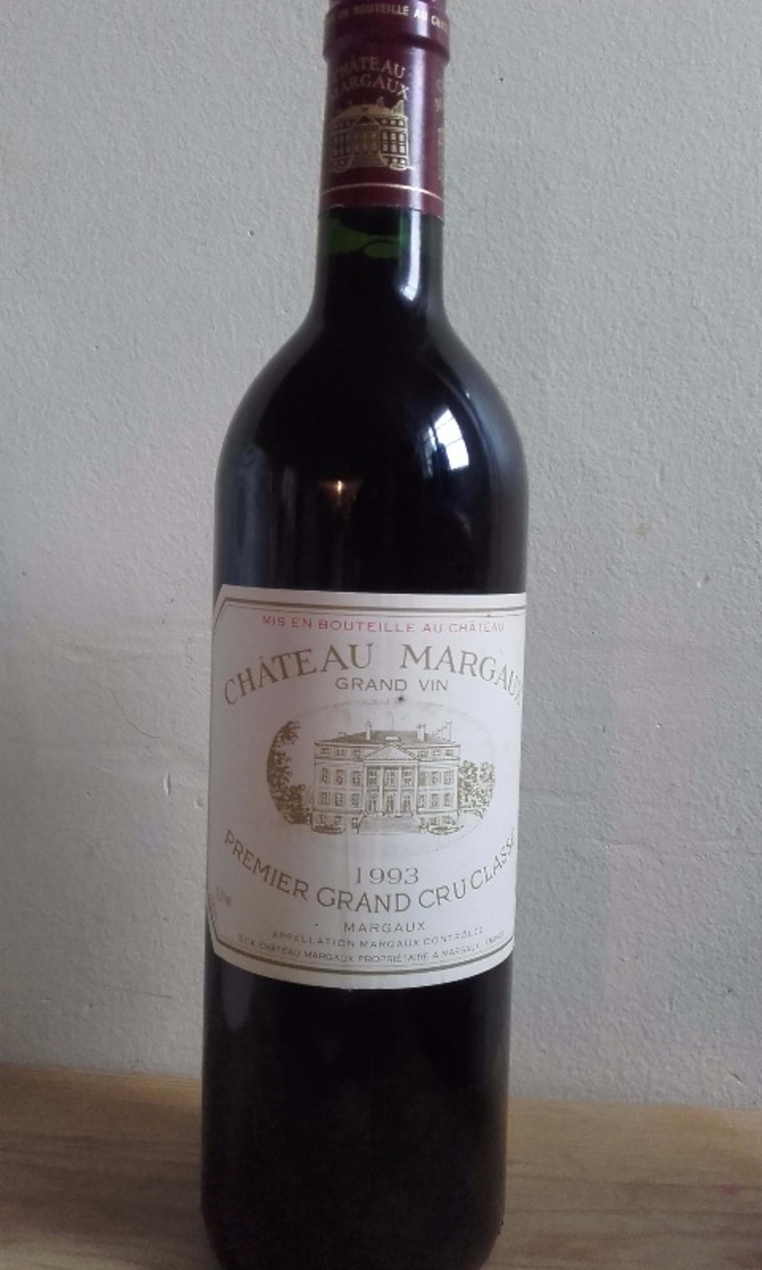Château Margaux, Margaux, 1993