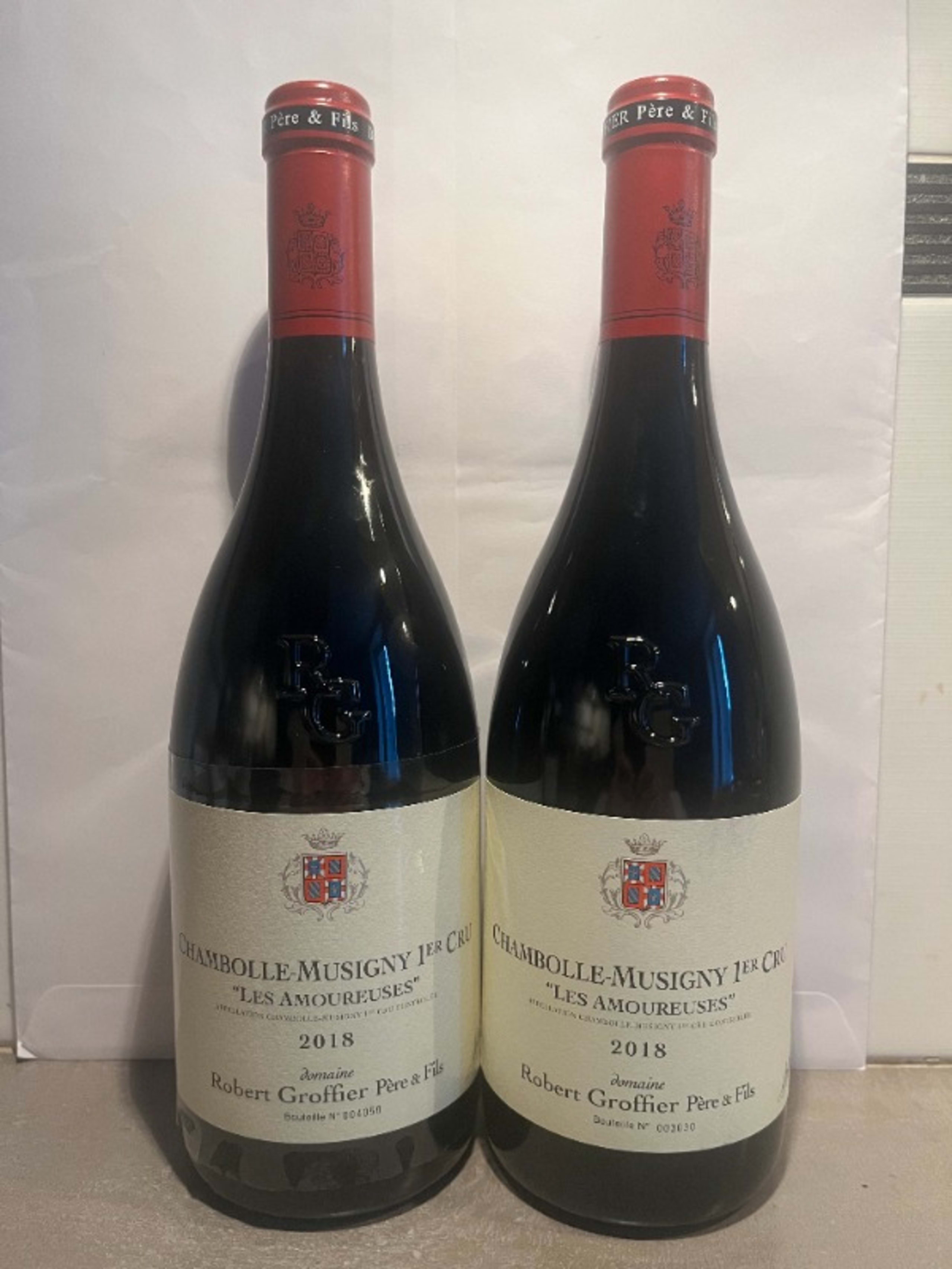 2 x Chambolle-Musigny, 1er cru - Les Amoureuses, Domaine Robert Groffier, 2018