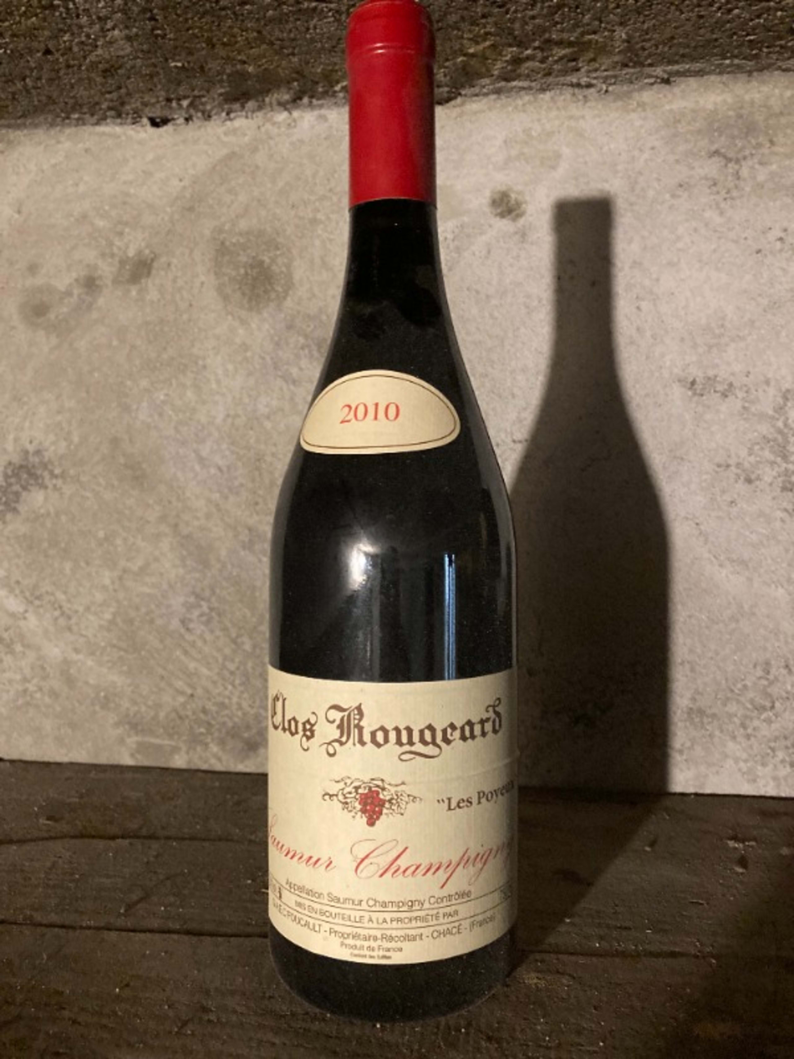 Les Poyeux, Saumur Champigny, Clos Rougeard, 2010