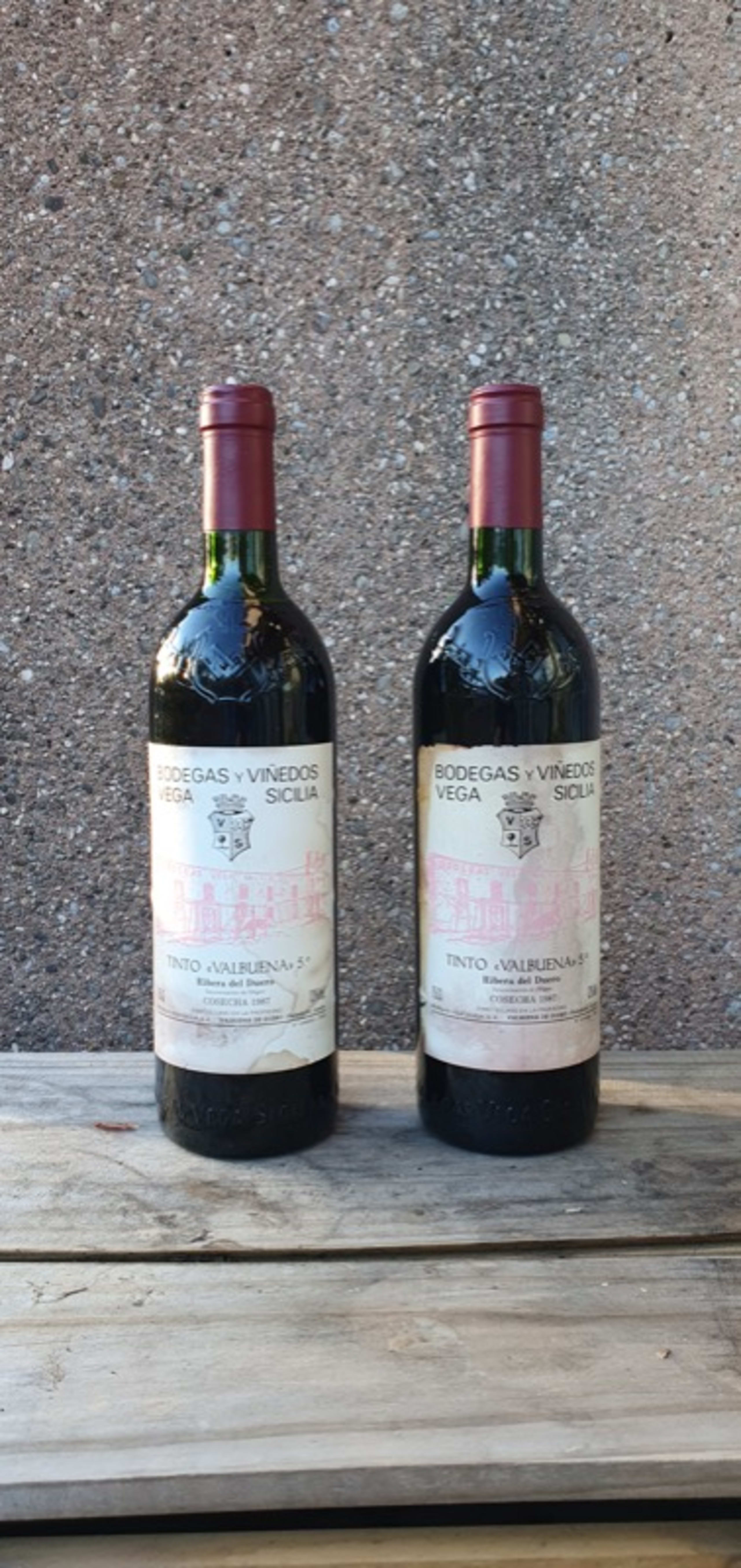 2 x Vega Sicilia Tinto Valbuena 5°, Ribera del Duero, 1987