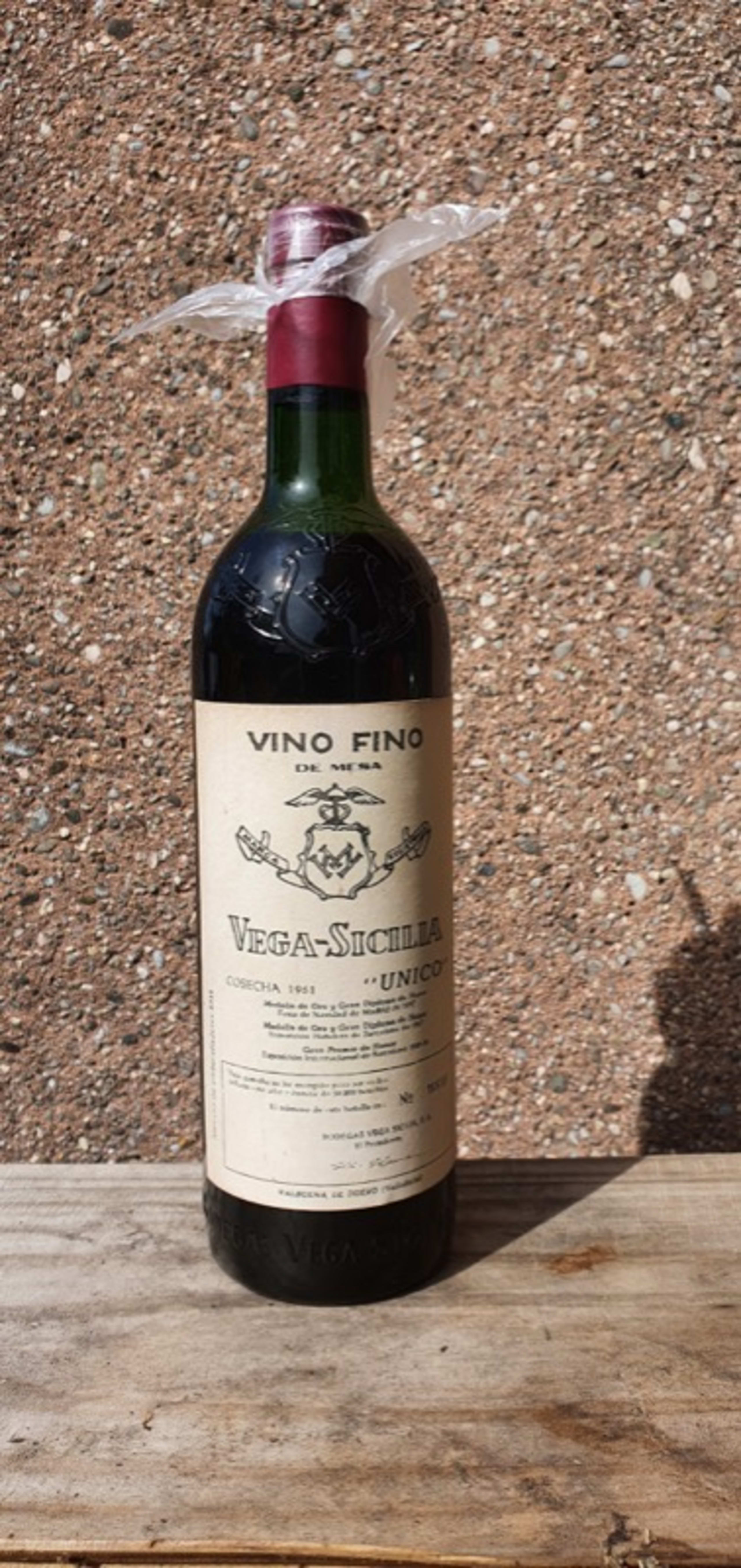 Vega Sicilia Unico gran reserva, Ribera del Duero, 1961
