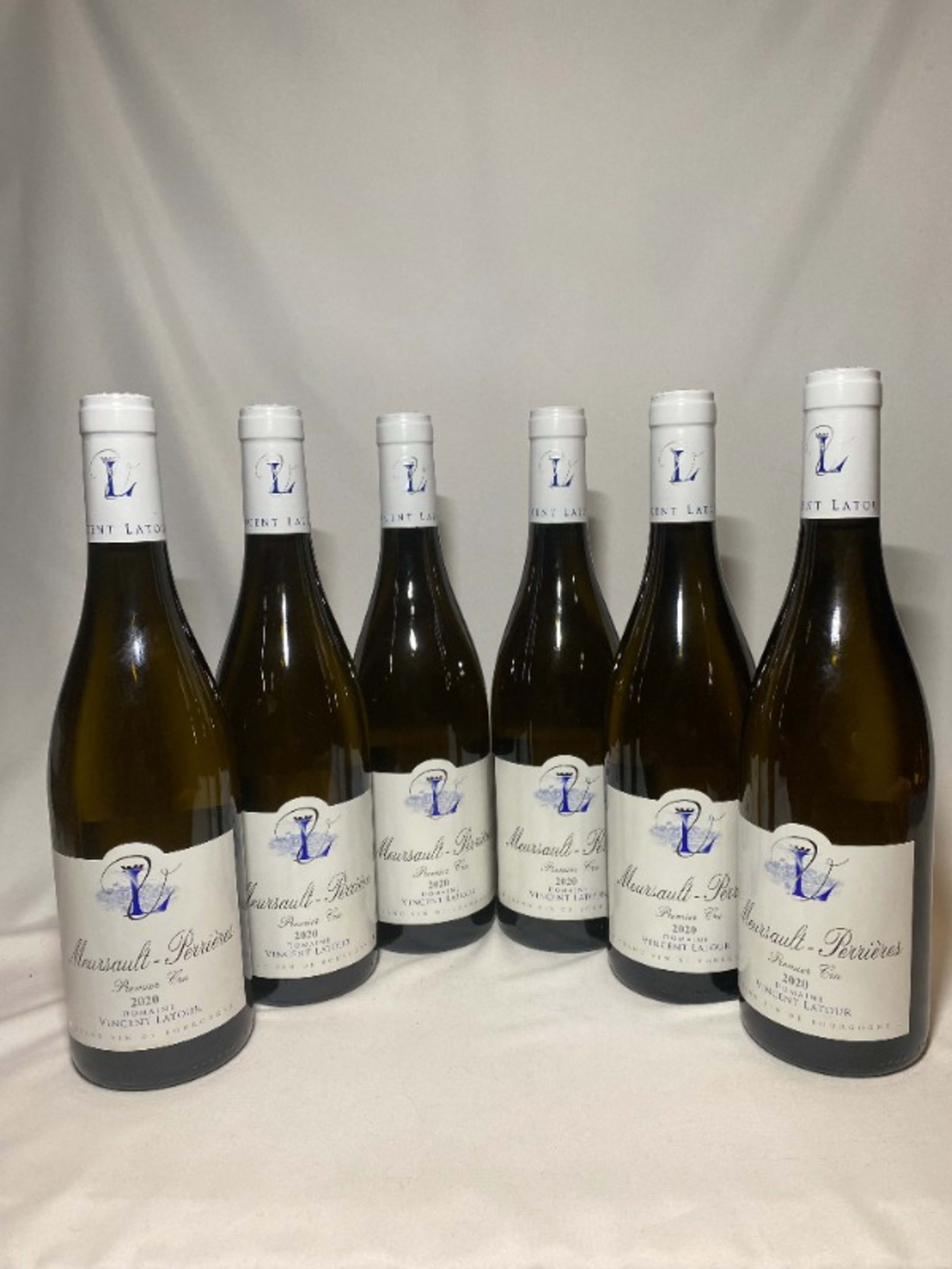 6 x Meursault, 1er Cru Perrières, Domaine Vincent Latour, 2020