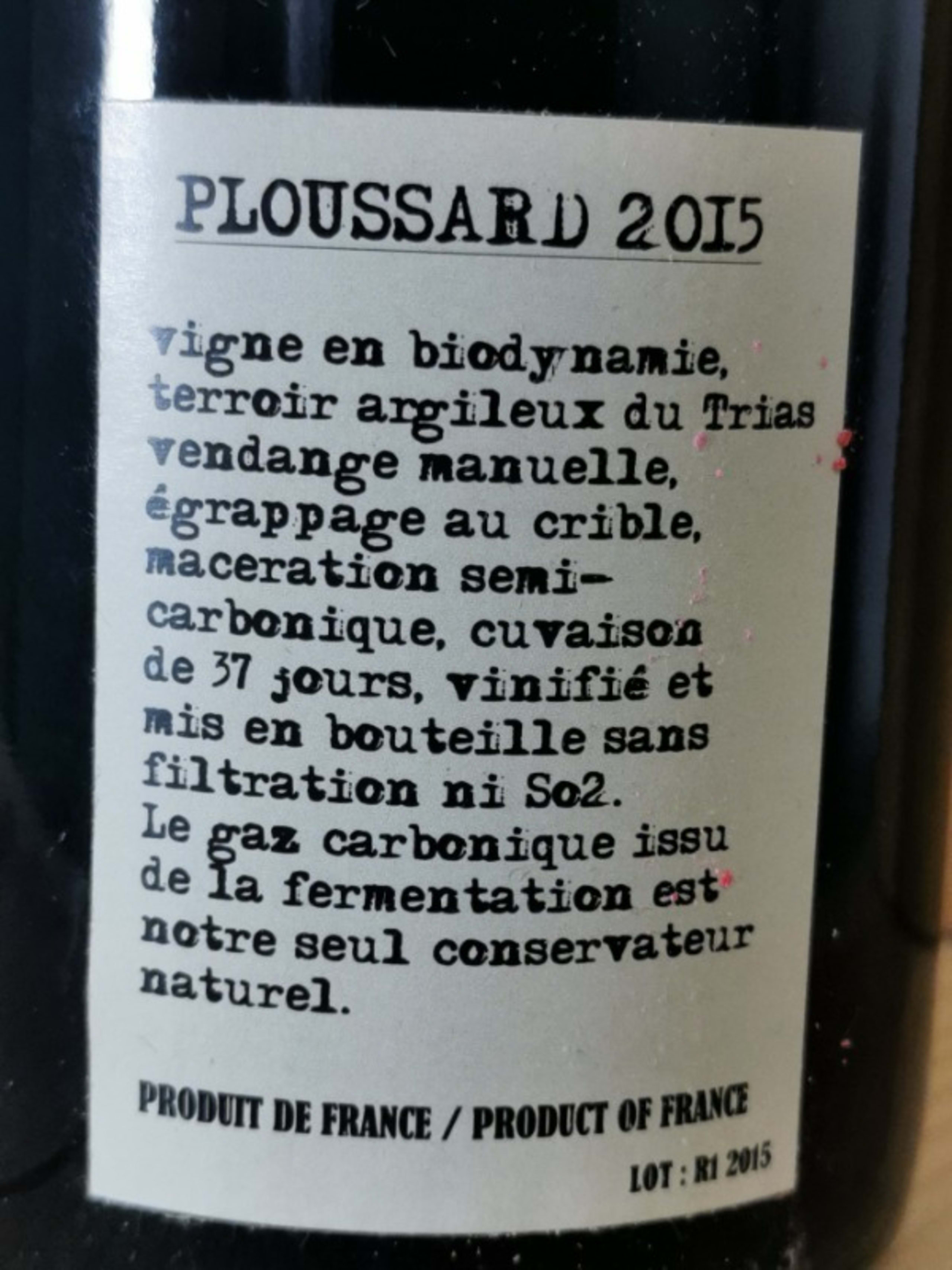 Étiquette