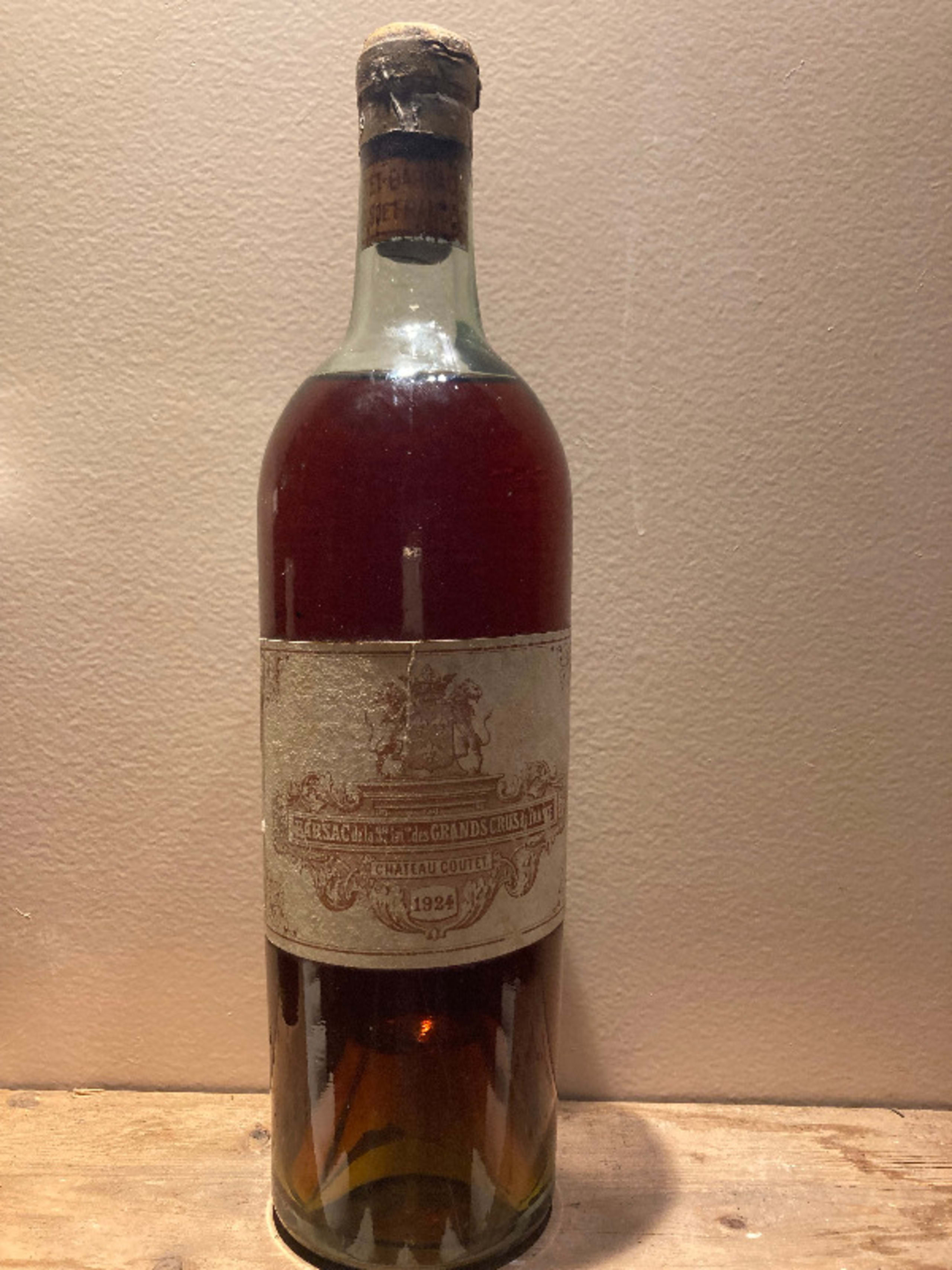 Château Coutet, Barsac, 1924