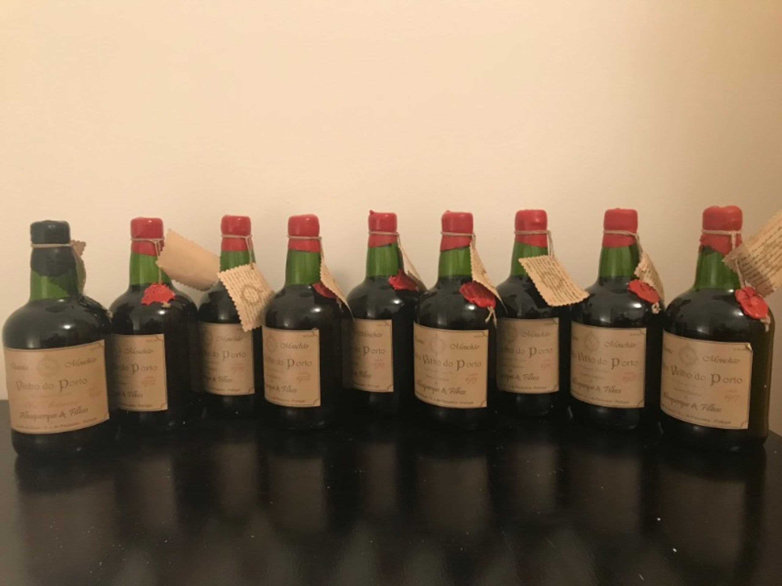 9 x reserva particular, Quinta do Mouchao, Porto, 1900 =>1918