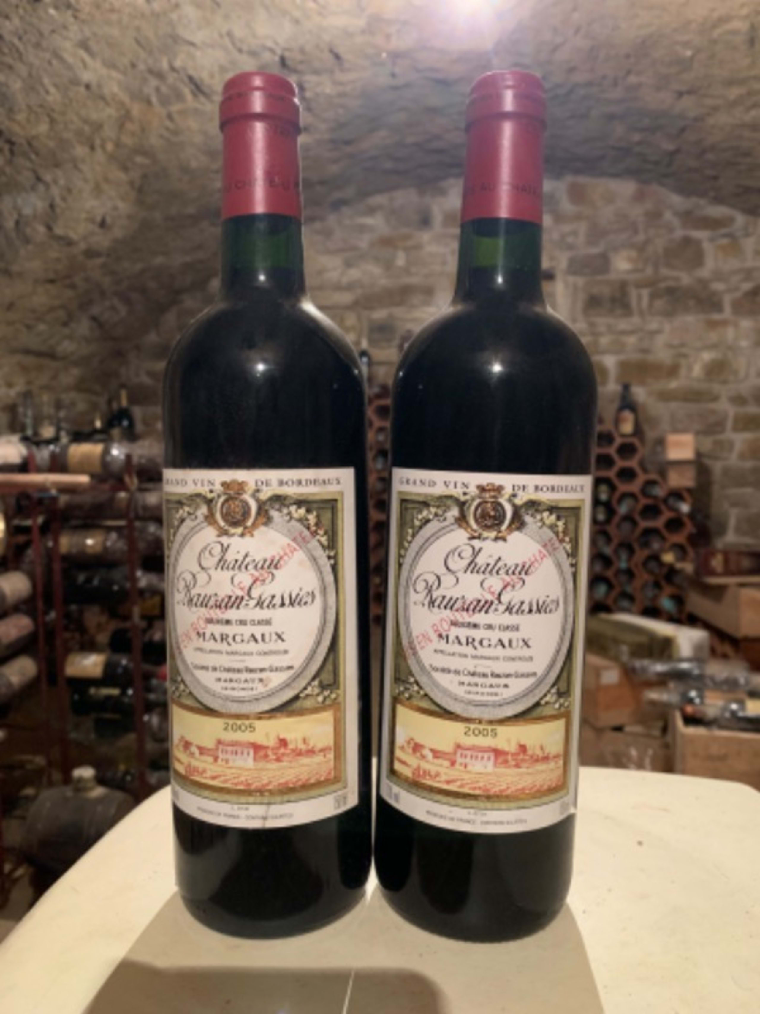 2 x Château Rauzan Gassies, Margaux, 2005