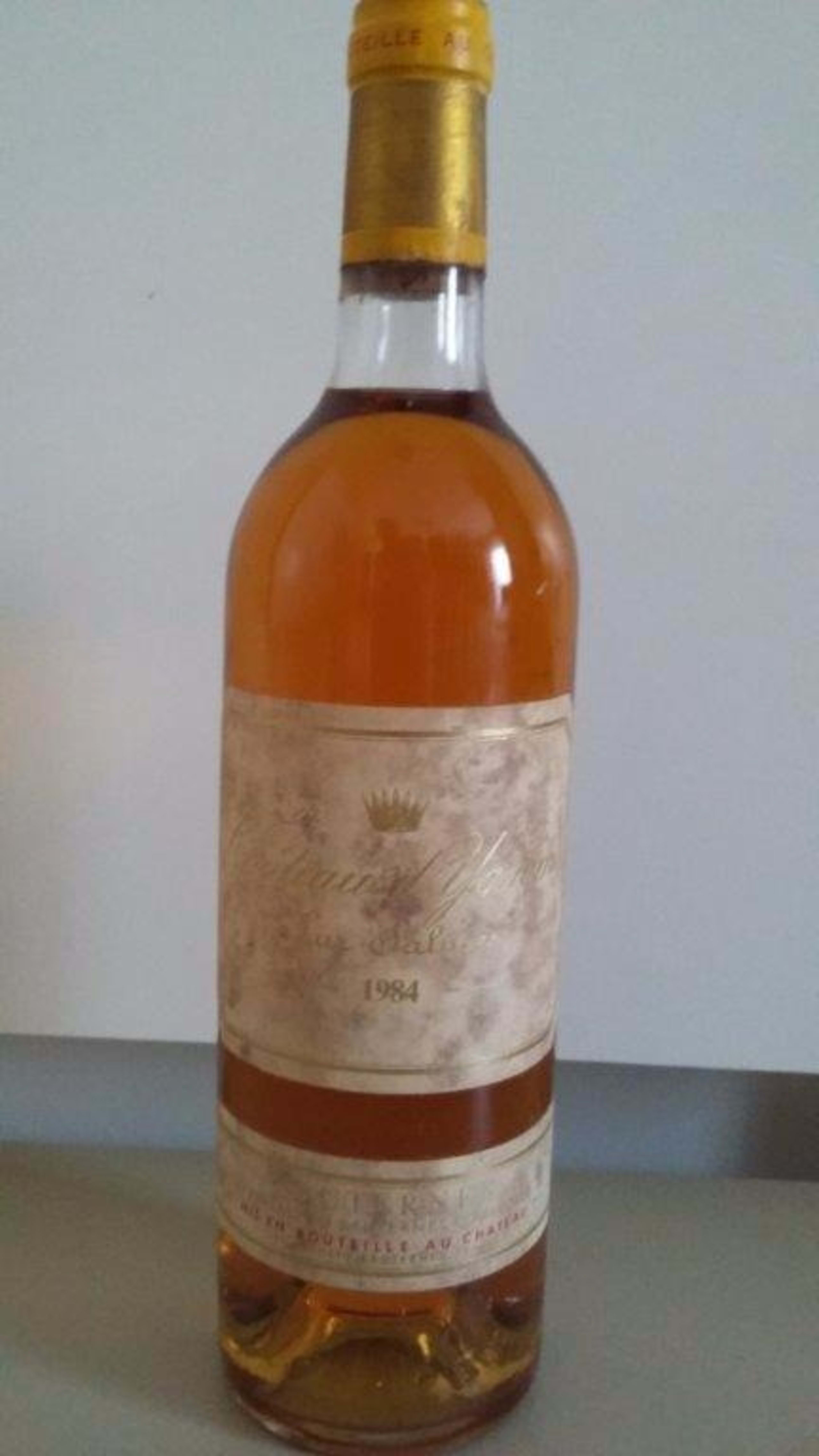 Château d'Yquem, Lur-Saluces, Sauternes, 1984