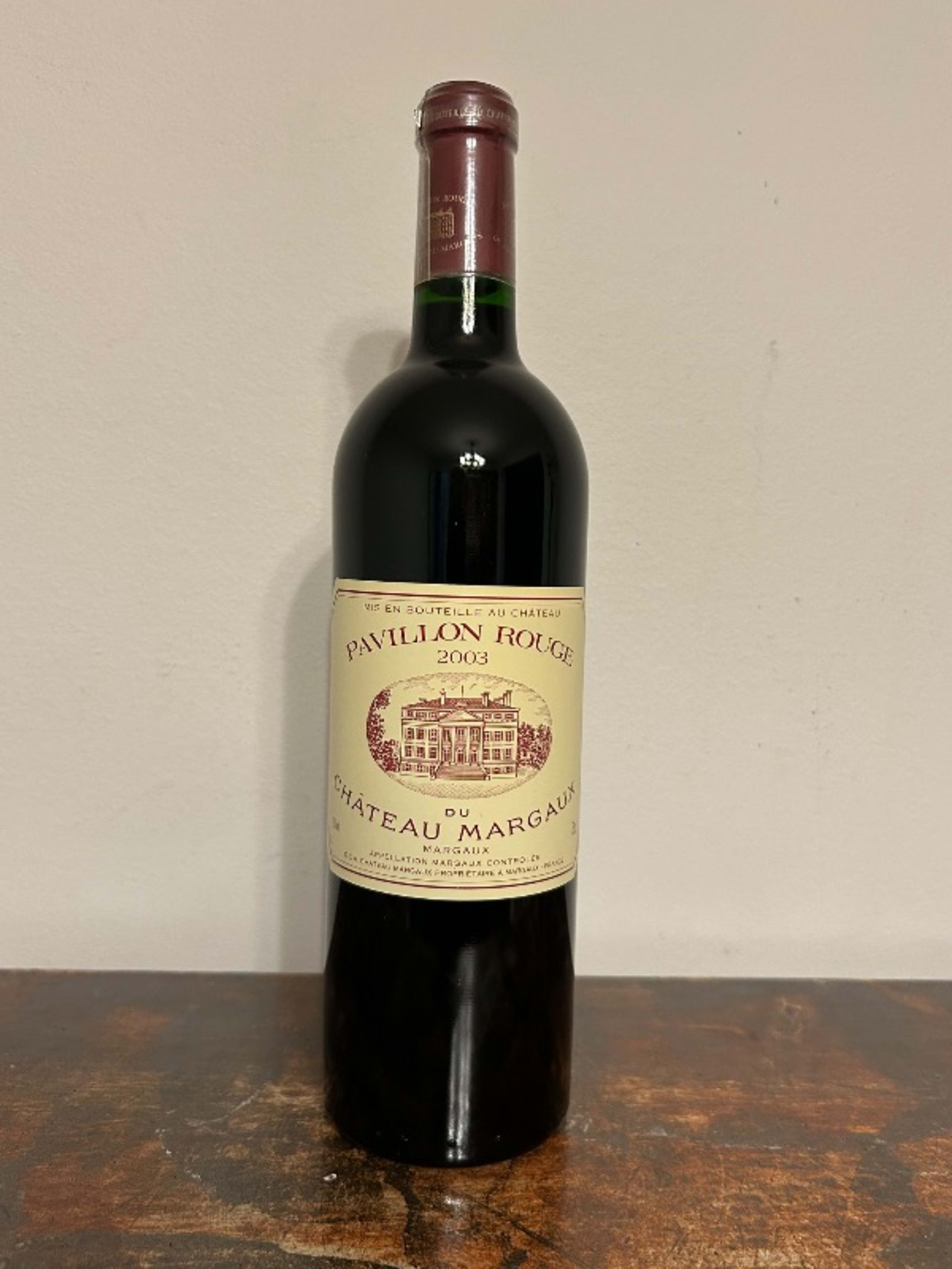 Pavillon Rouge, château Margaux, Margaux, 2003