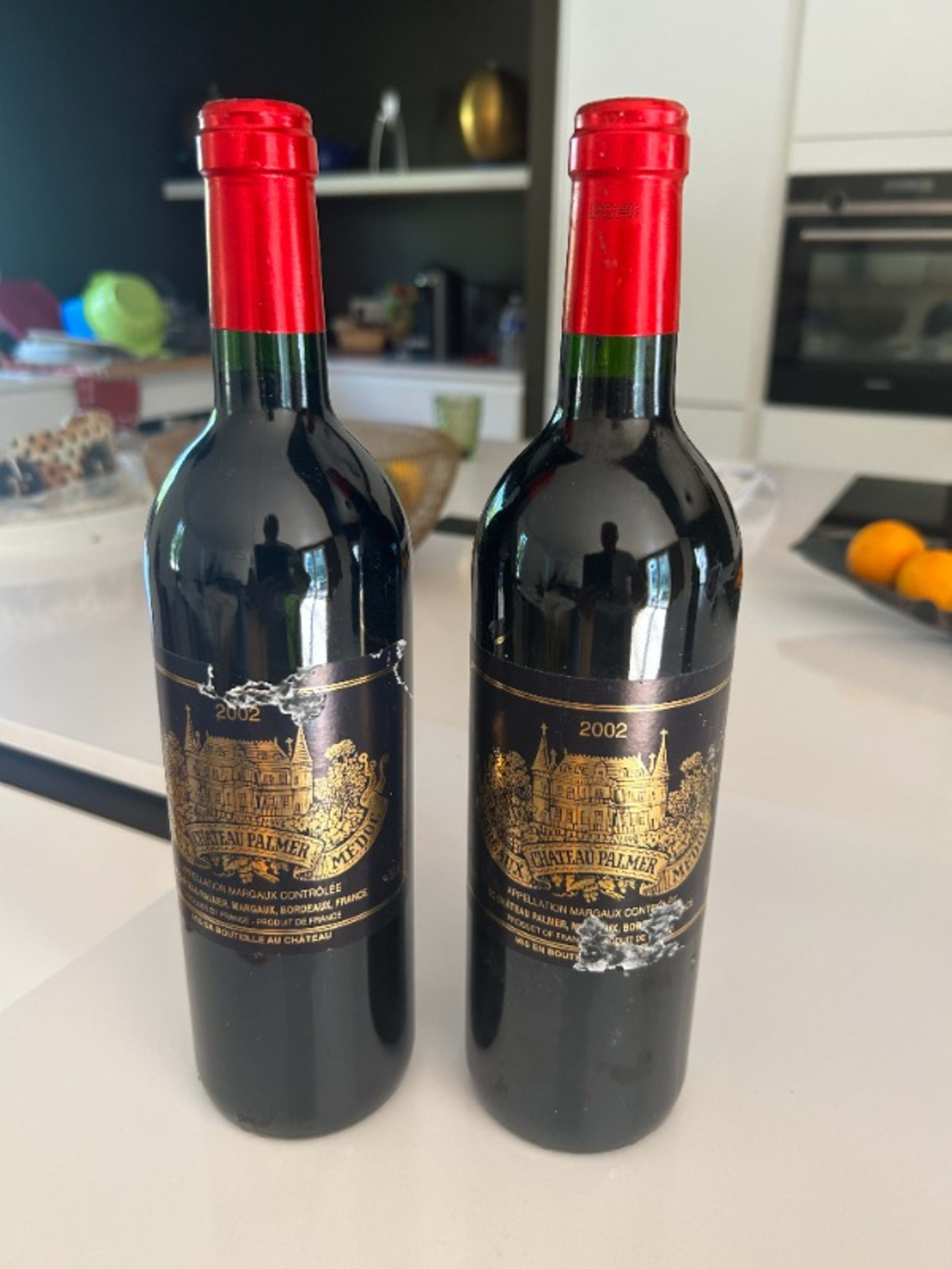 2 x Château Palmer, Margaux, 2002