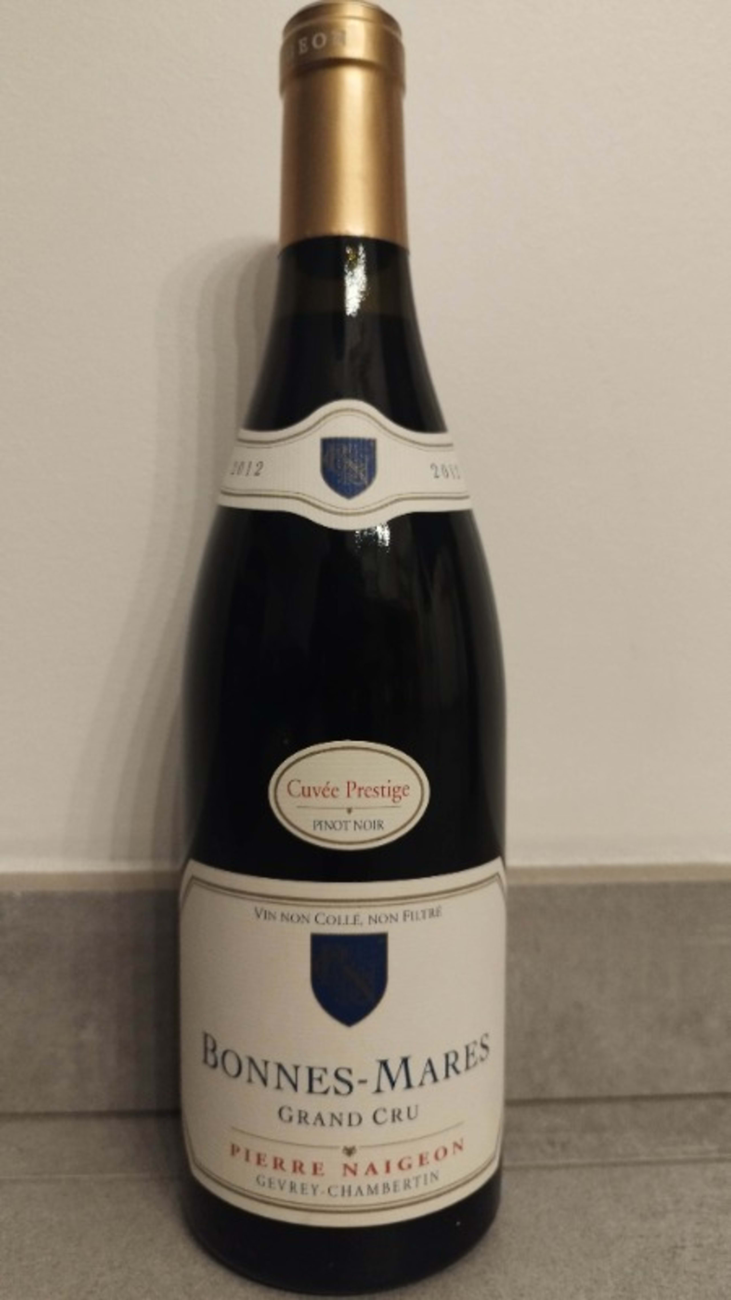 Bonnes-Mares, Grand Cru, Pierre Naigeon, 2012