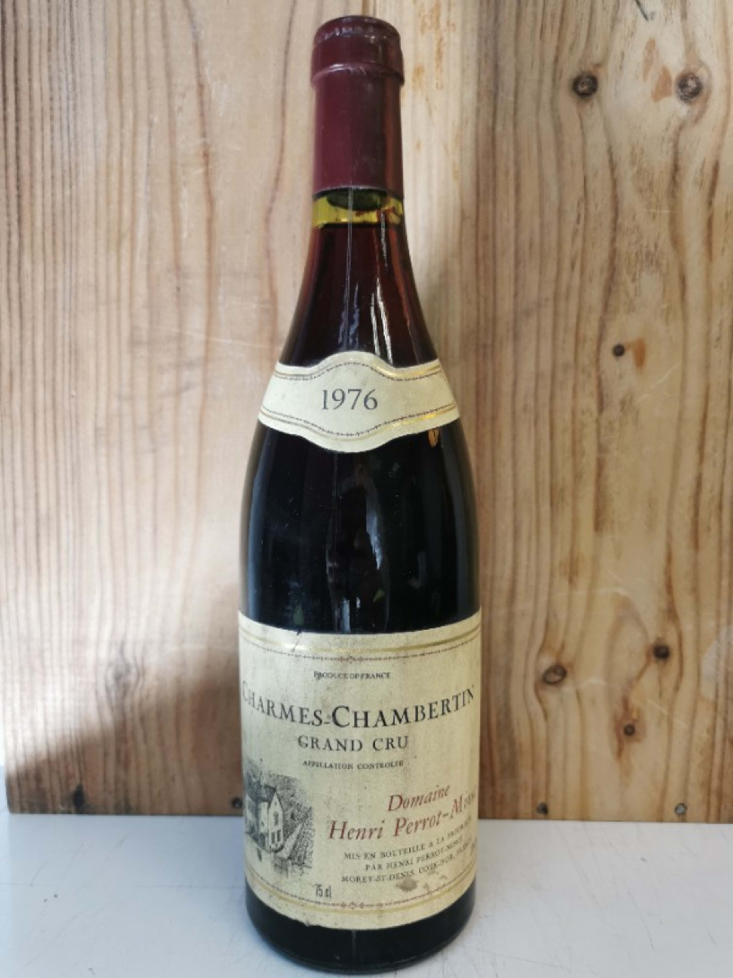 Charmes-Chambertin, Grand cru, Domaine H. Perrot Minot, 1976