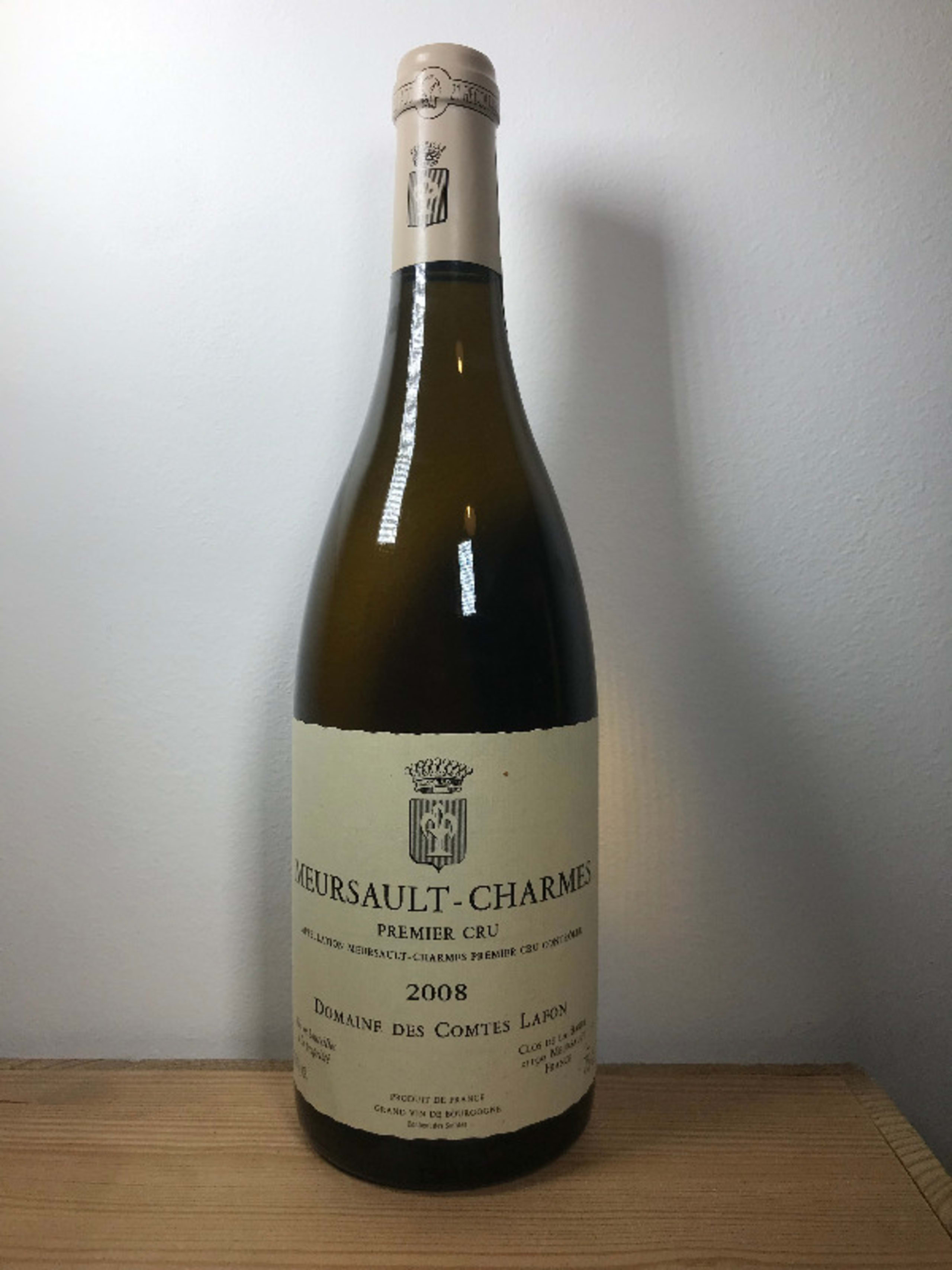 Meursault, 1er cru Charmes, Domaine des Comtes Lafon, 2008